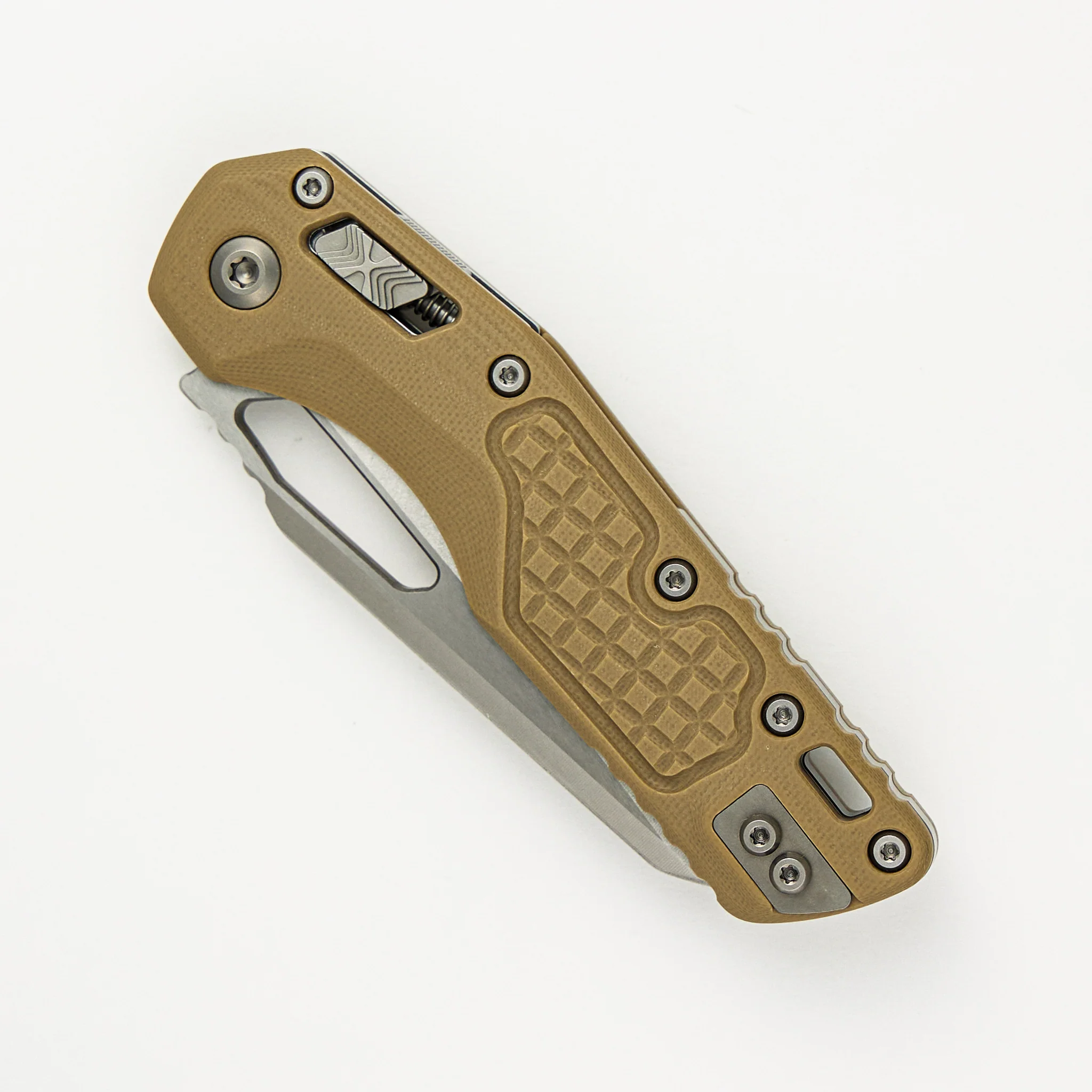 MSI S/E Frag G-10 Tan Stonewash Partial Serrated 210-11 FRGTTA - Image 3