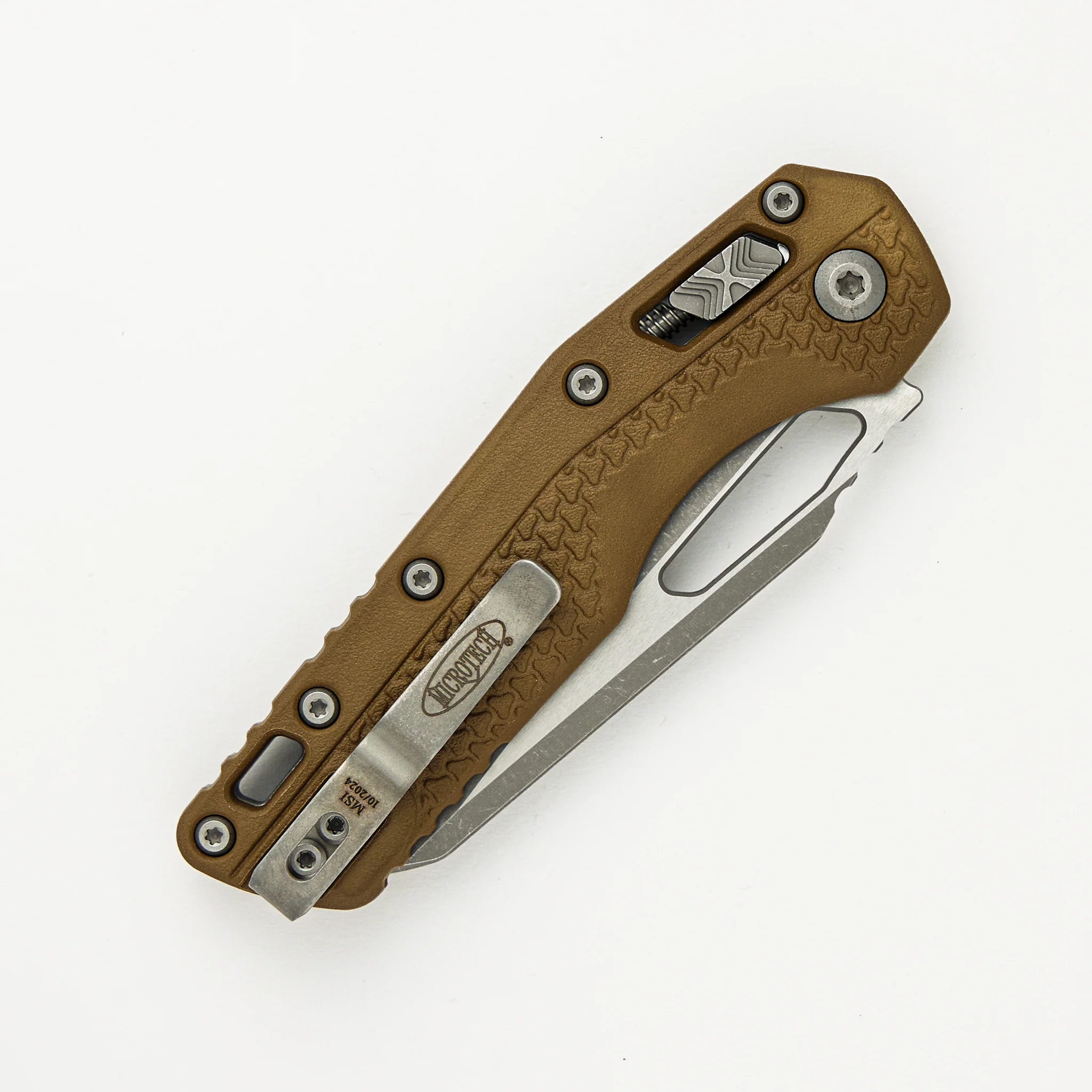 MSI S/E Tri-Grip Polymer Dark Earth Apocalyptic Partial Serrated 210T-11 APPMDE - Image 4