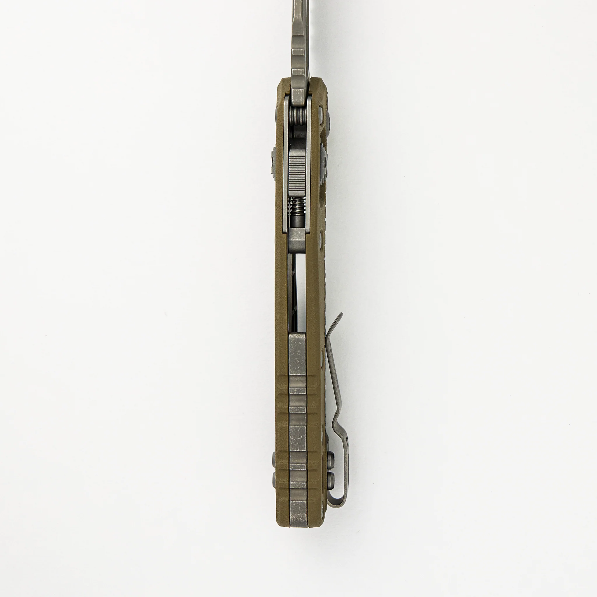 MSI S/E Tri-Grip Polymer OD Green Apocalyptic Partial Serrated 210T-11 APPMOD - Image 7