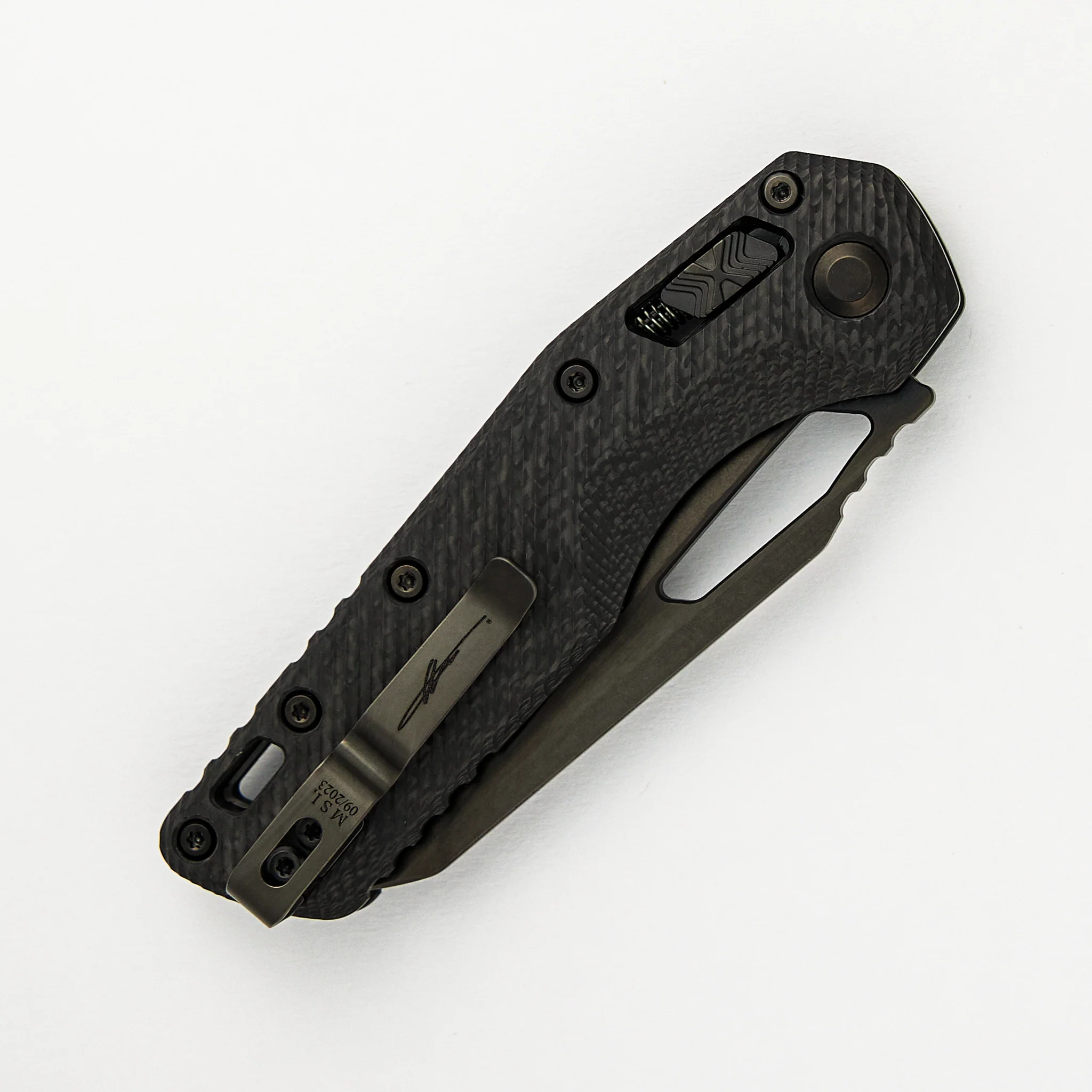 MSI S/E Signature Series Fluted Carbon Fiber Handle DLC Standard DLC Hardware 210-1 DLCTFLCFS - Image 4
