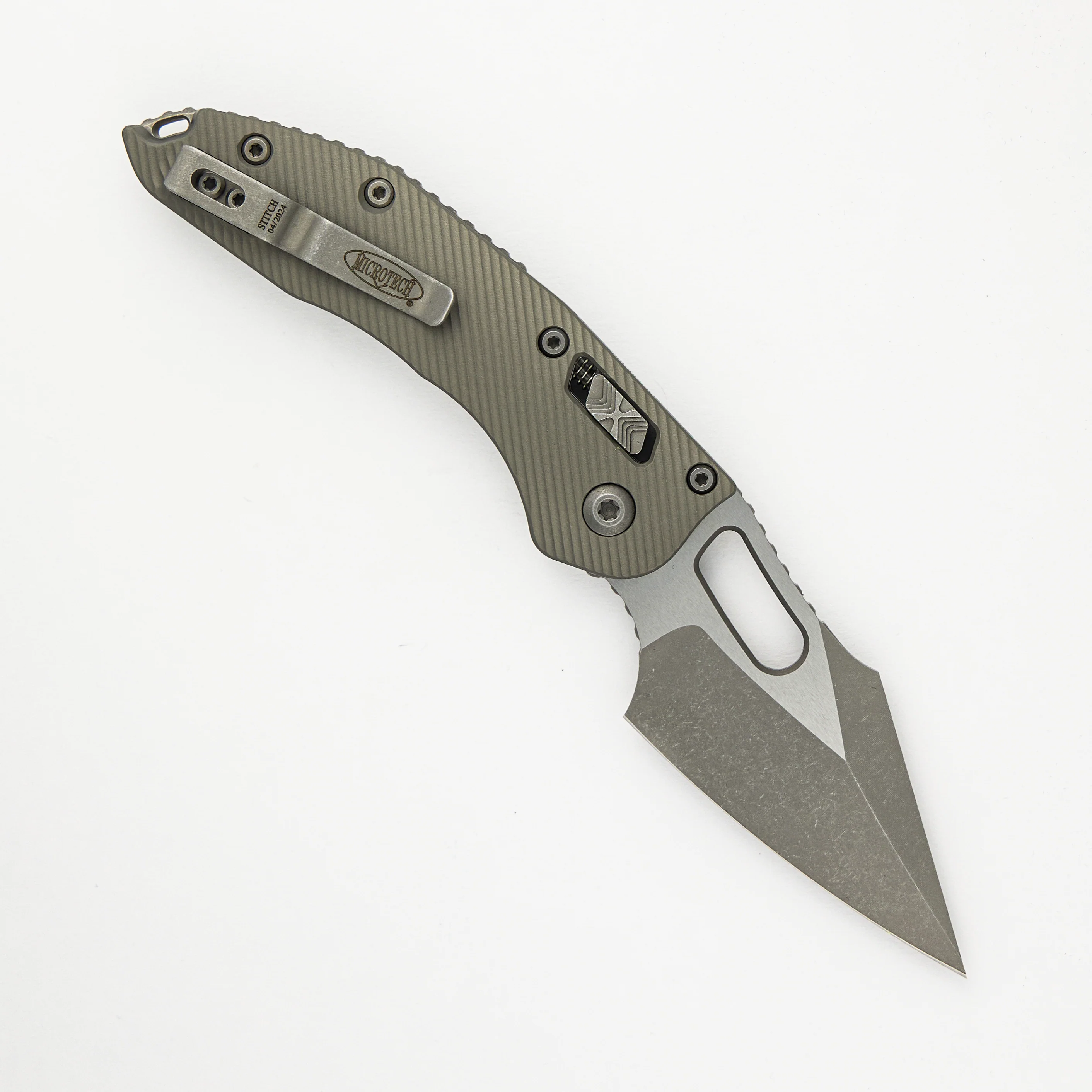 Stitch - RAM-LOK S/E Fluted Natural Clear Apocalyptic Standard 169RL-10APFLNC (Borka Blades Design) - Image 2