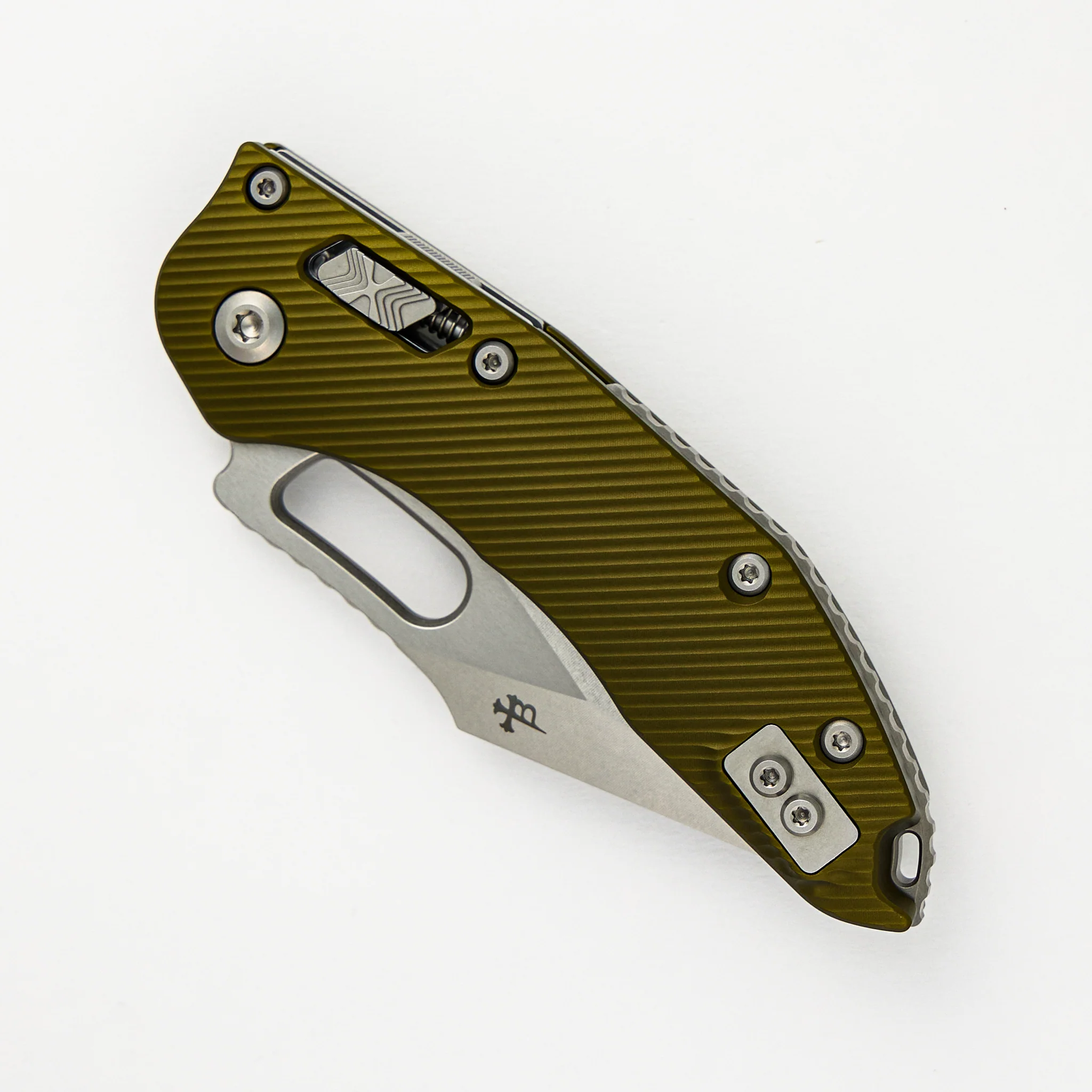 Stitch - RAM-LOK S/E Fluted OD Green Stonewash Standard 169RL-10 FLOD (Borka Blades Design) - Image 3