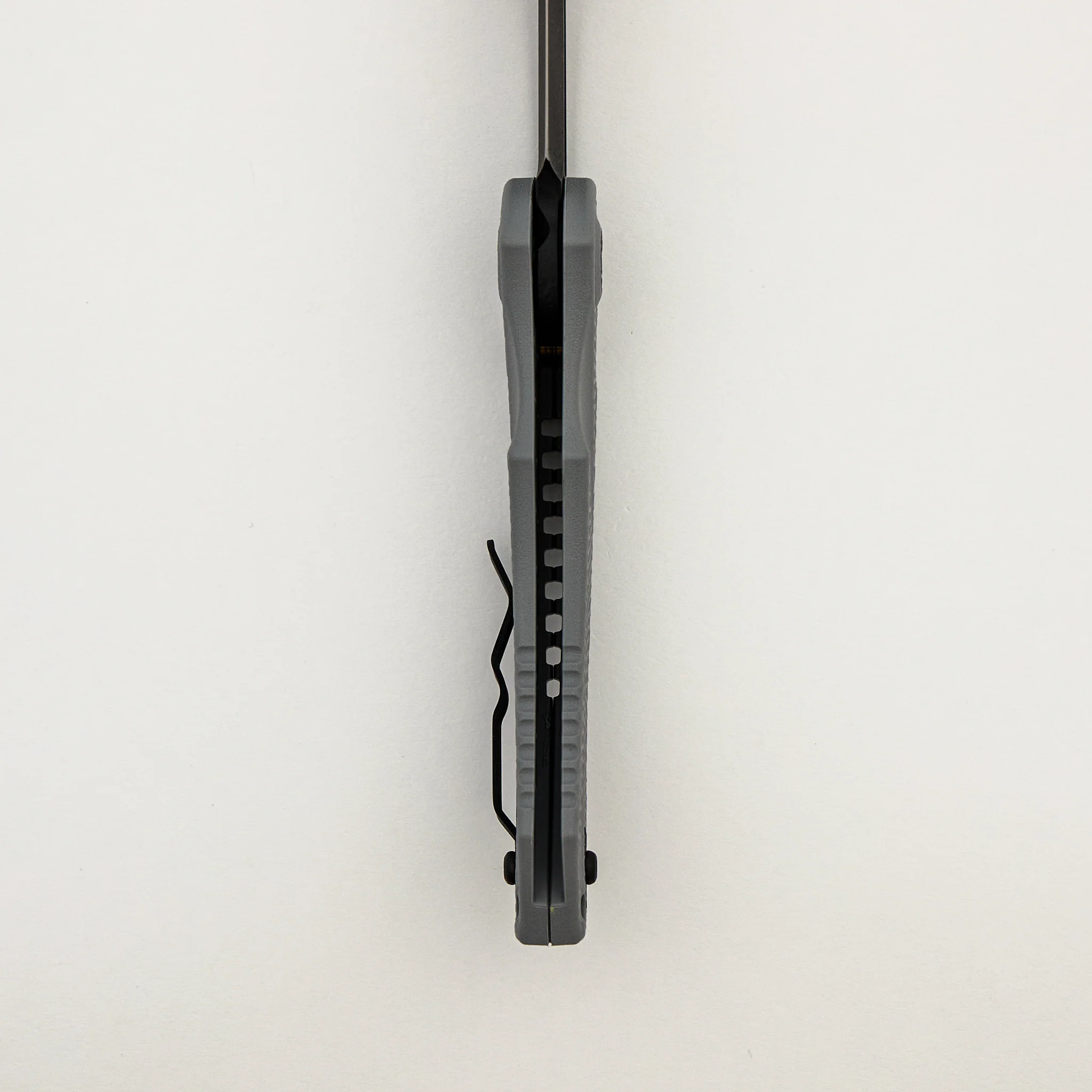 Mini Pariah Manual - Tanto Black - Grey Handle - Image 6