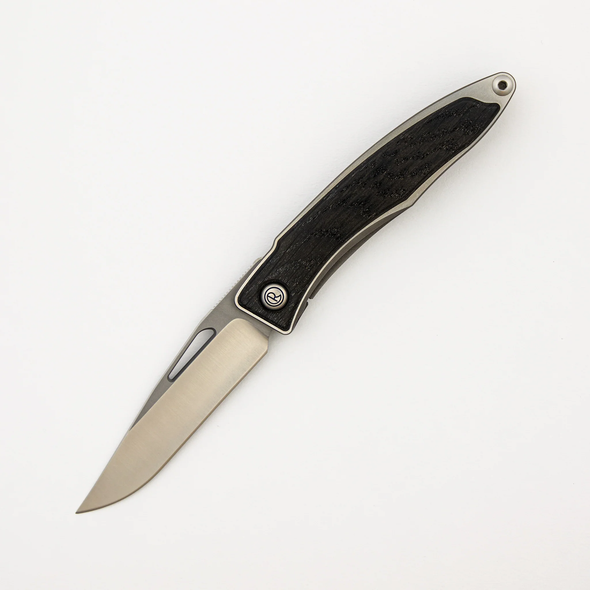 Mnandi - Bog Oak Inlays - CPM S45VN Blade