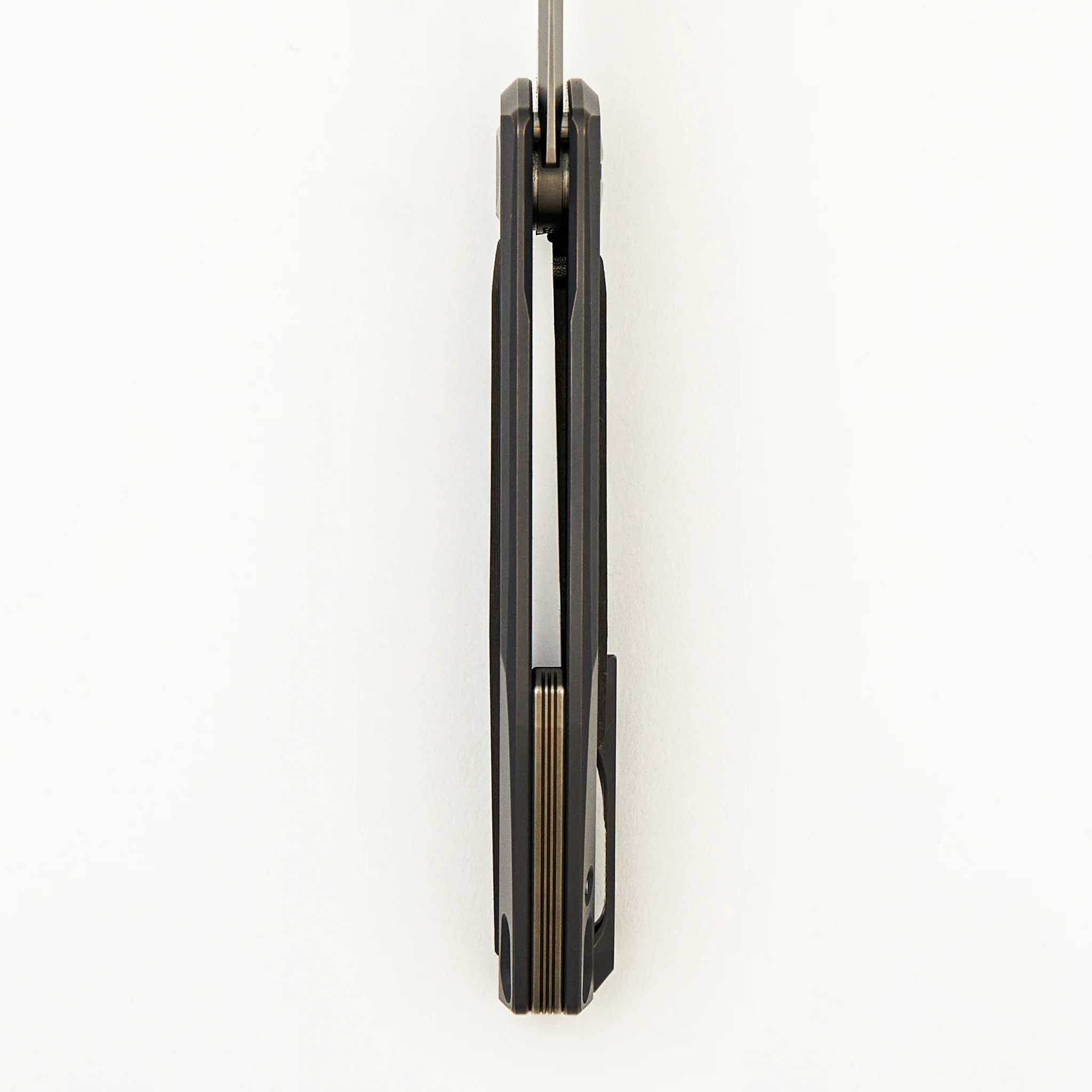 Molten KMP (RKMP) - S90V Blade - Titanium/Lava & Ash CarboTi Handle - SRRBS (Charles Marlowe Design) - Completed - Image 7