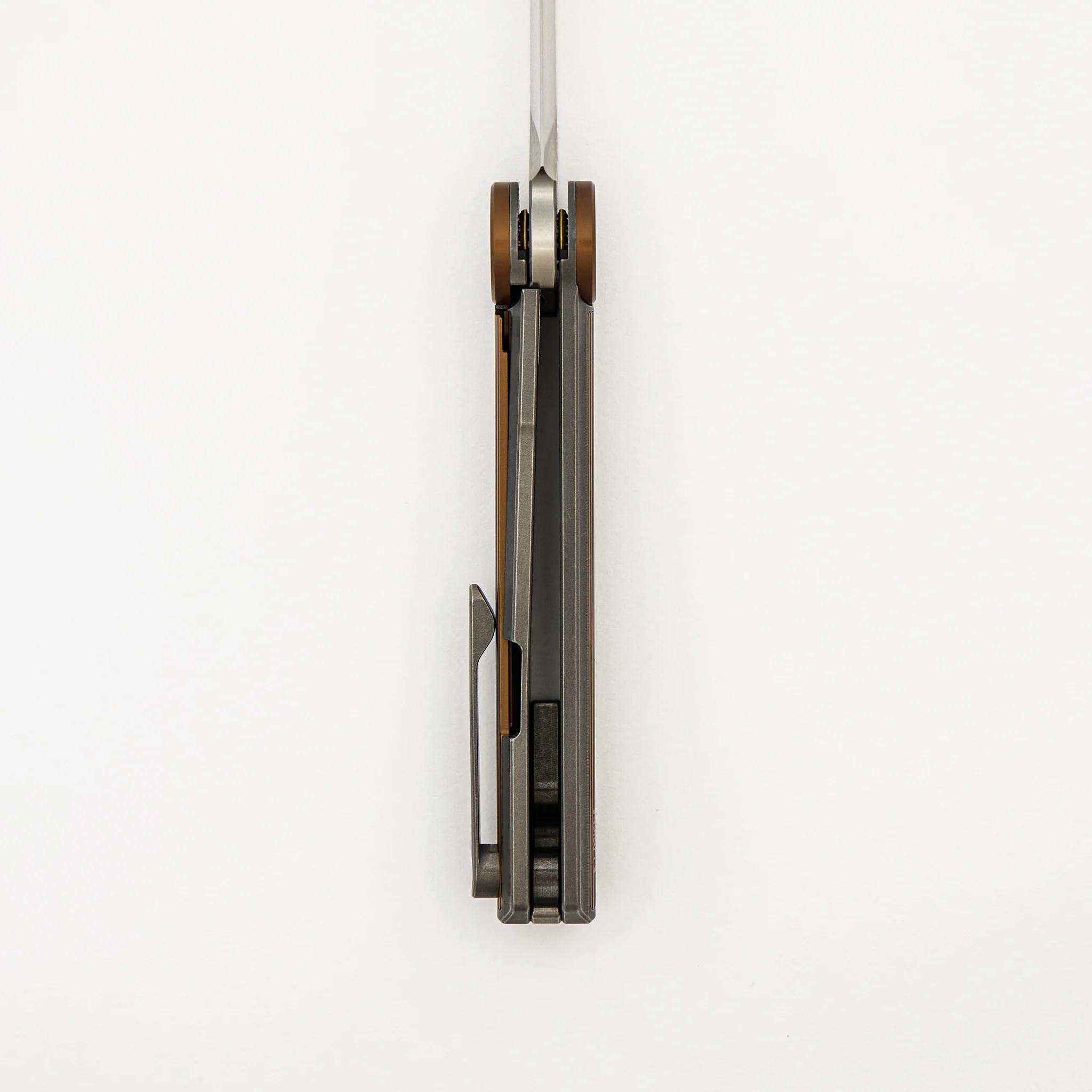 MT-20 - Stonewashed/Bronze Anodized Titanium Handle - M390 Blade - Image 6