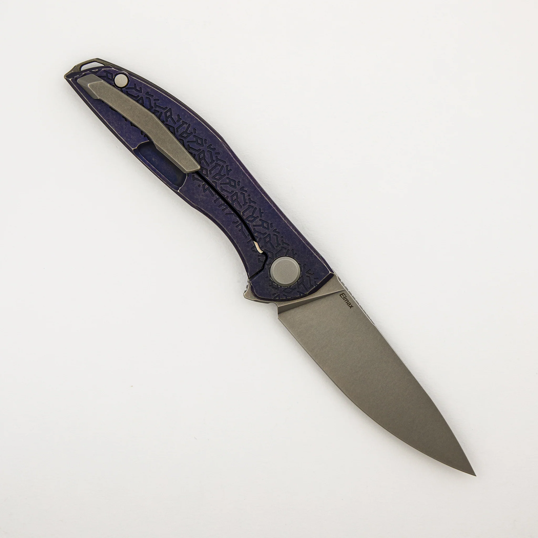 NeOn R1P Gen. 2 - Purple Titanium Handle - Elmax Blade - MRBS - Image 2