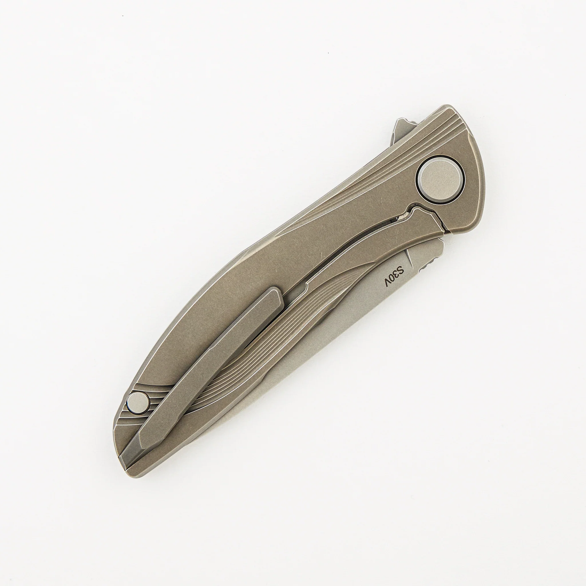 NeOn Ultra Lite - S30V Blade - Titanium Handle - MRBS - Image 4