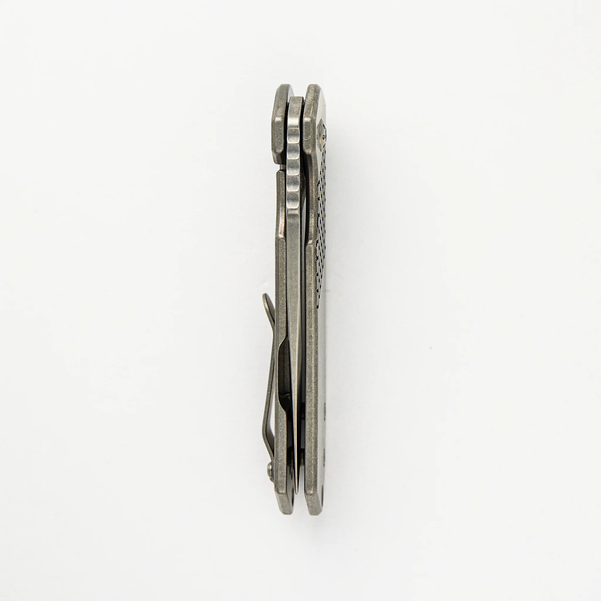 Ultra4 Folder - Titanium Handle - Honey Badger - Tumbled - Image 5