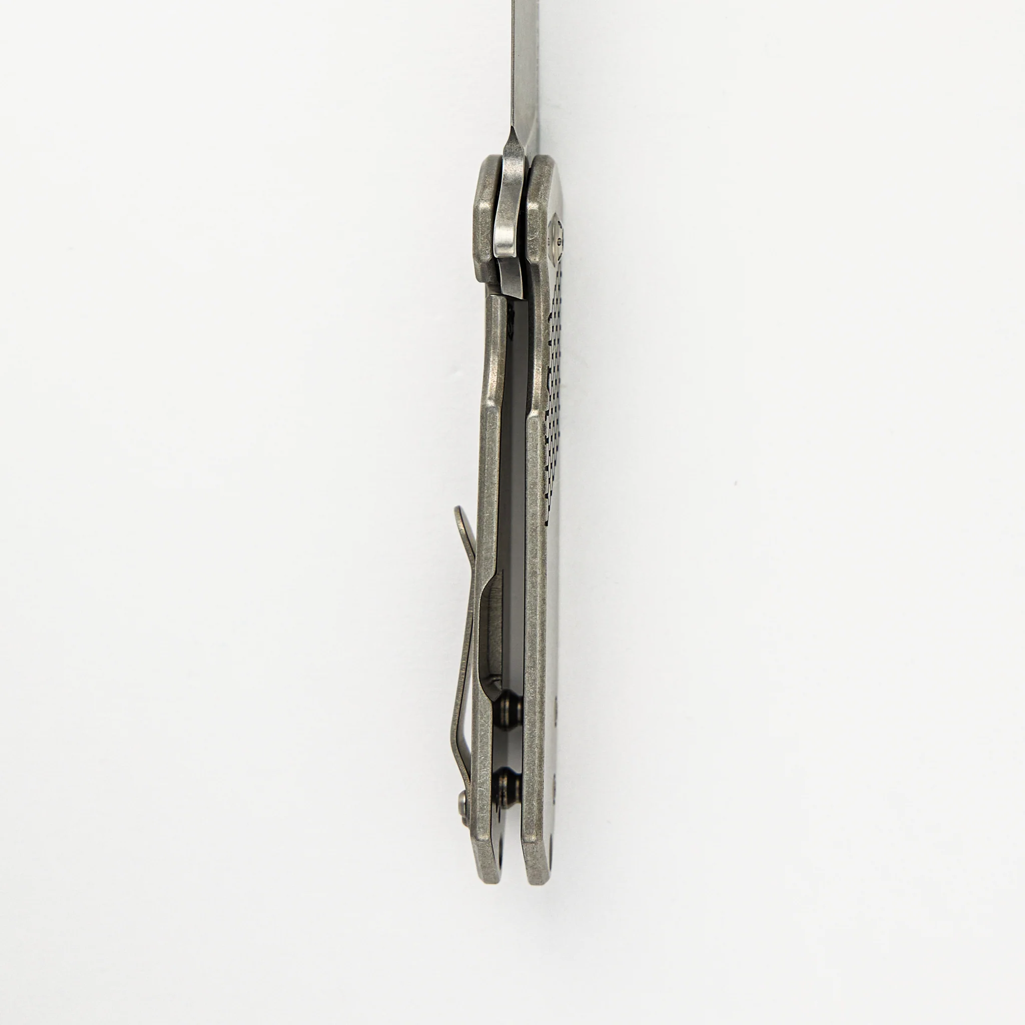 Ultra4 Folder - Titanium Handle - Honey Badger - Tumbled - Image 6