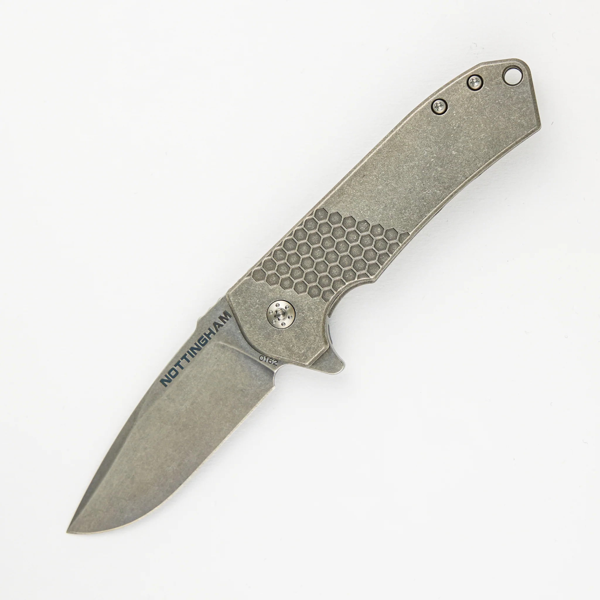 Ultra4 Folder - Titanium Handle - Killer Beez - Blackened Tumbled