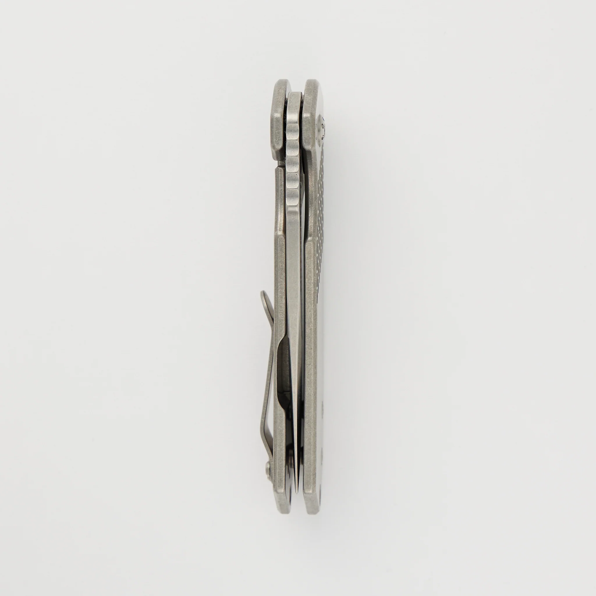 Ultra4 Folder - Titanium Handle - Killer Beez - Blackened Tumbled - Image 5