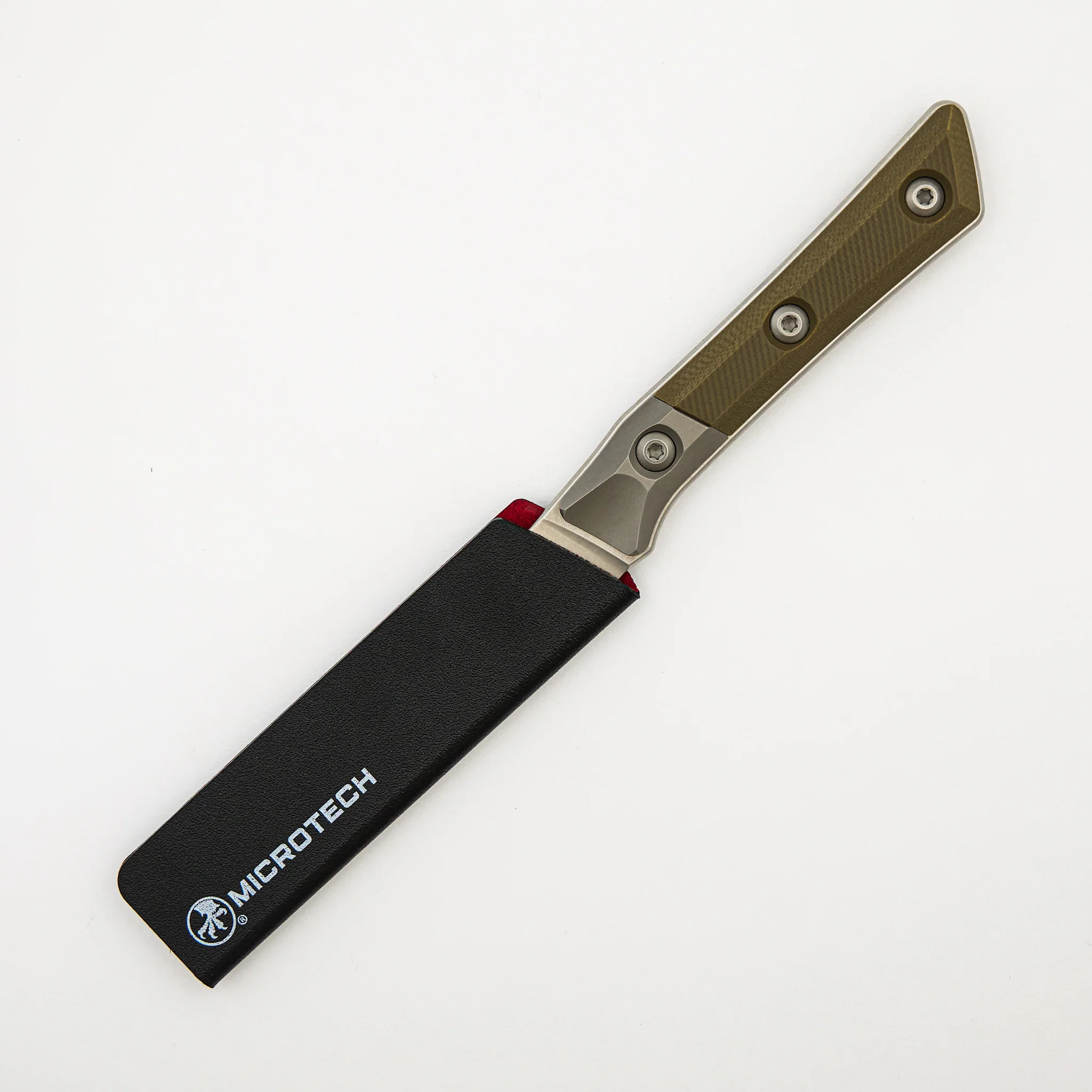 Paring Knife - G10 OD Green - Bead Blast Bolster - Stonewash Standard - 3500B-10 OD - Image 3
