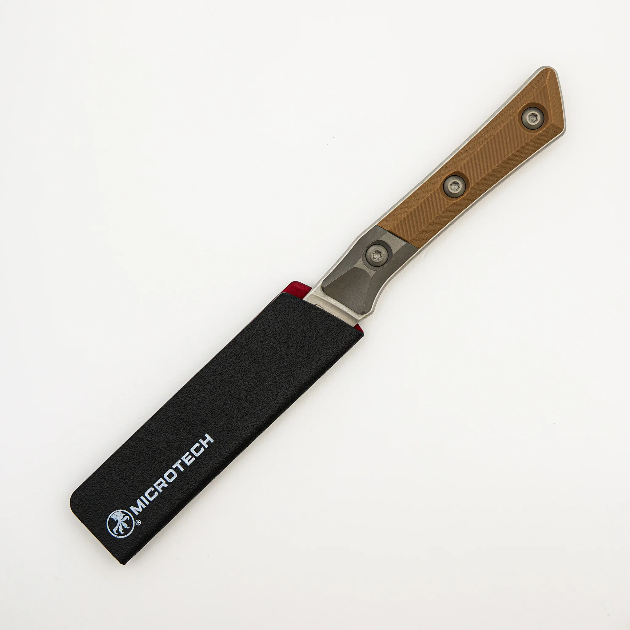 Paring Knife - G10 Coyote Tan - Bead Blast Bolster - Stonewash Standard - 3500B-10 CE - Image 3