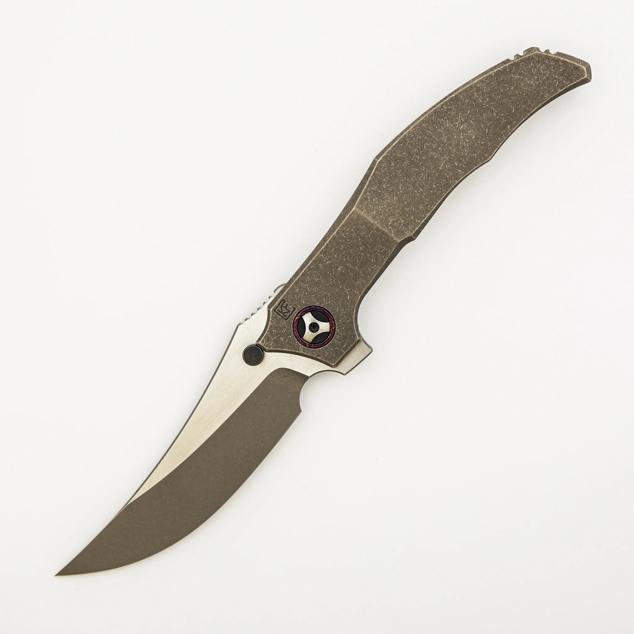 Persian - M390 Blade - Titanium Handle (Peter Rassenti Design)