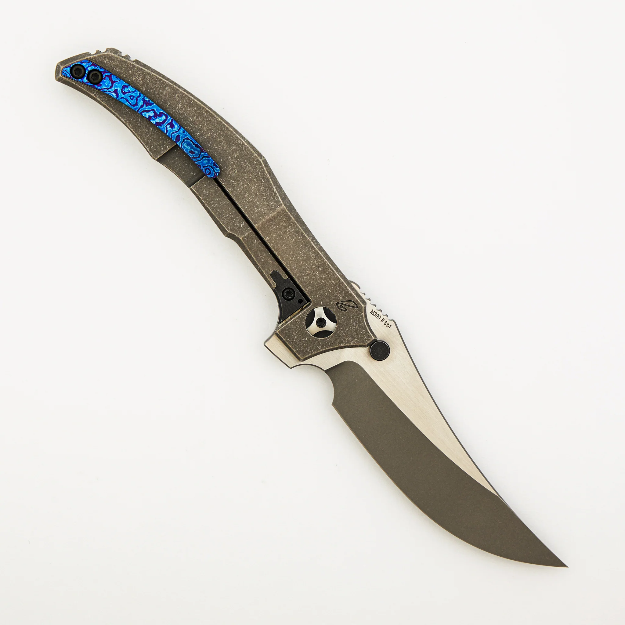 Persian - M390 Blade - Titanium Handle (Peter Rassenti Design) - Image 2