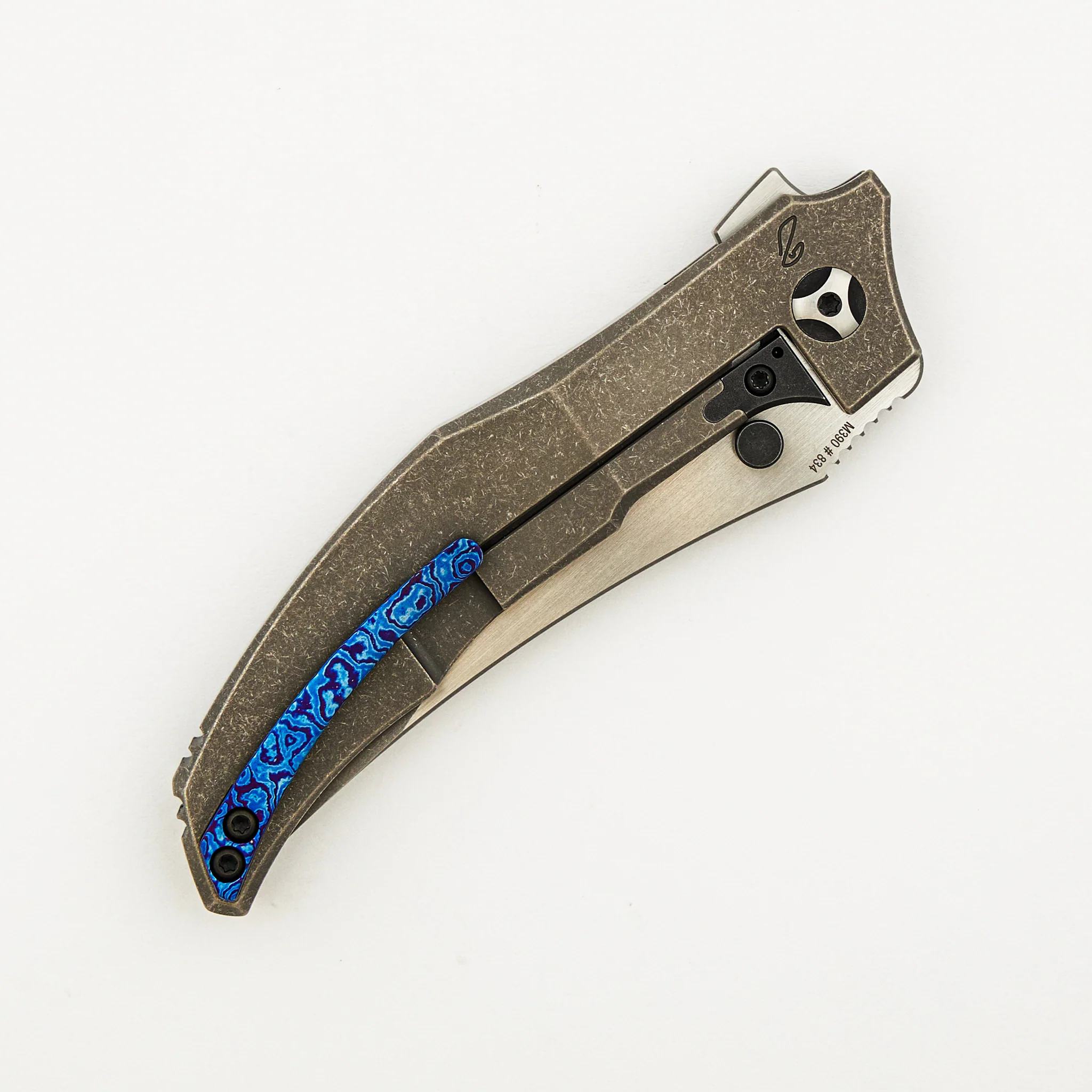 Persian - M390 Blade - Titanium Handle (Peter Rassenti Design) - Image 4