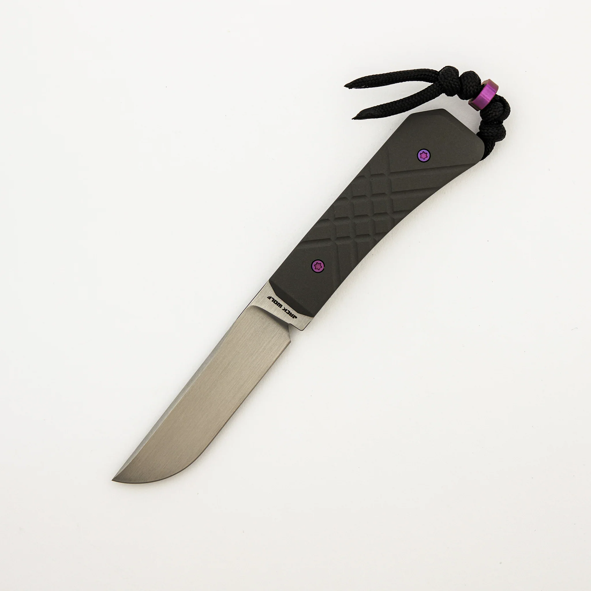 Pioneer FIXedc - Titanium Cross Hatch 2 - Hand Satin S90V Blade