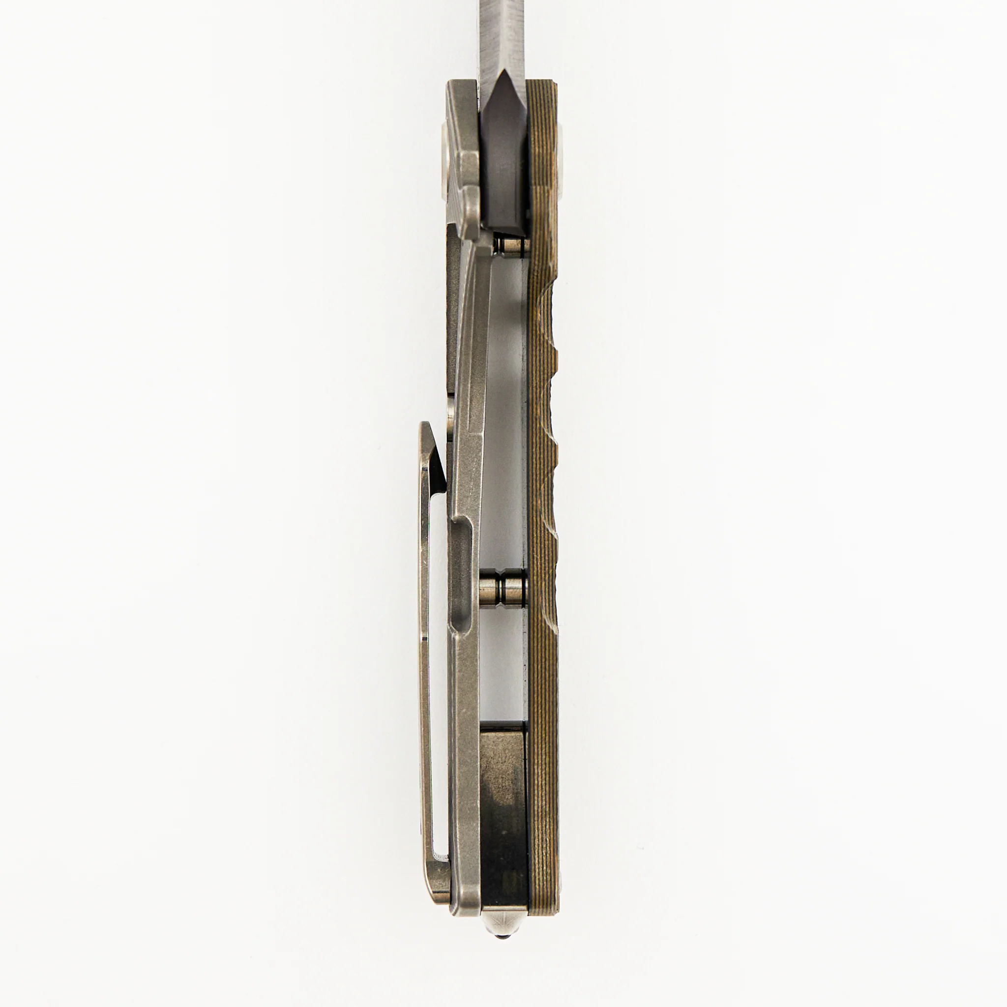 Praetorian Ti-C - Black/Tan G10 Handle - D2 Vulcan Blade - Image 6