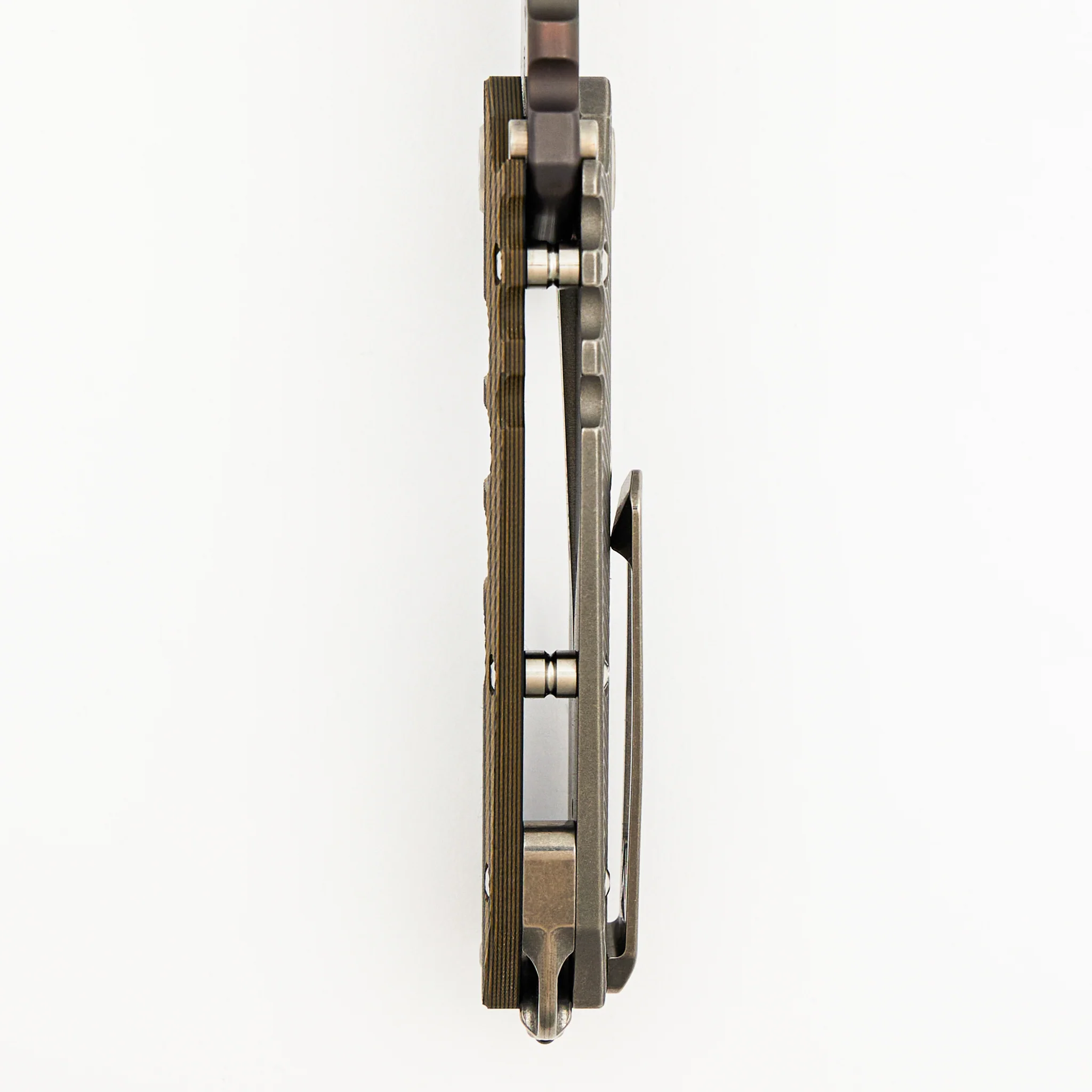 Praetorian Ti-C - Black/Tan G10 Handle - D2 Vulcan Blade - Image 7