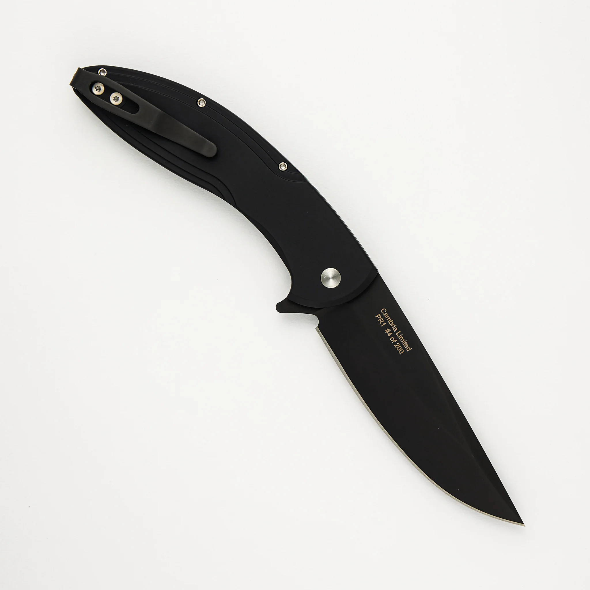 "Limited Edition" Cambria #4 of 200 & Pro-Tech TR-2 W/ Shaw Skull #2 #332 of 500 Bundle - Image 3