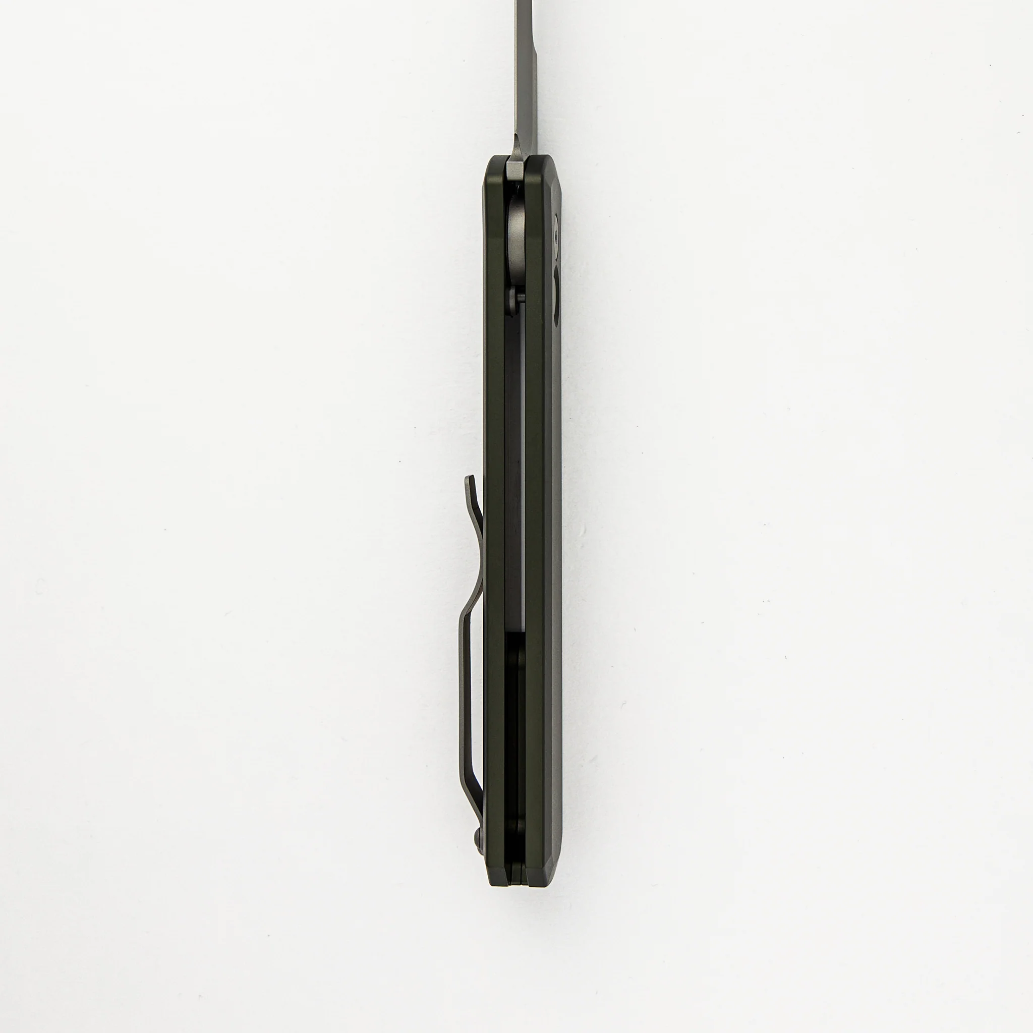 GODFATHER – Solid Green Handle – Blasted 154CM Plain Edge Blade 920-Green - Image 5