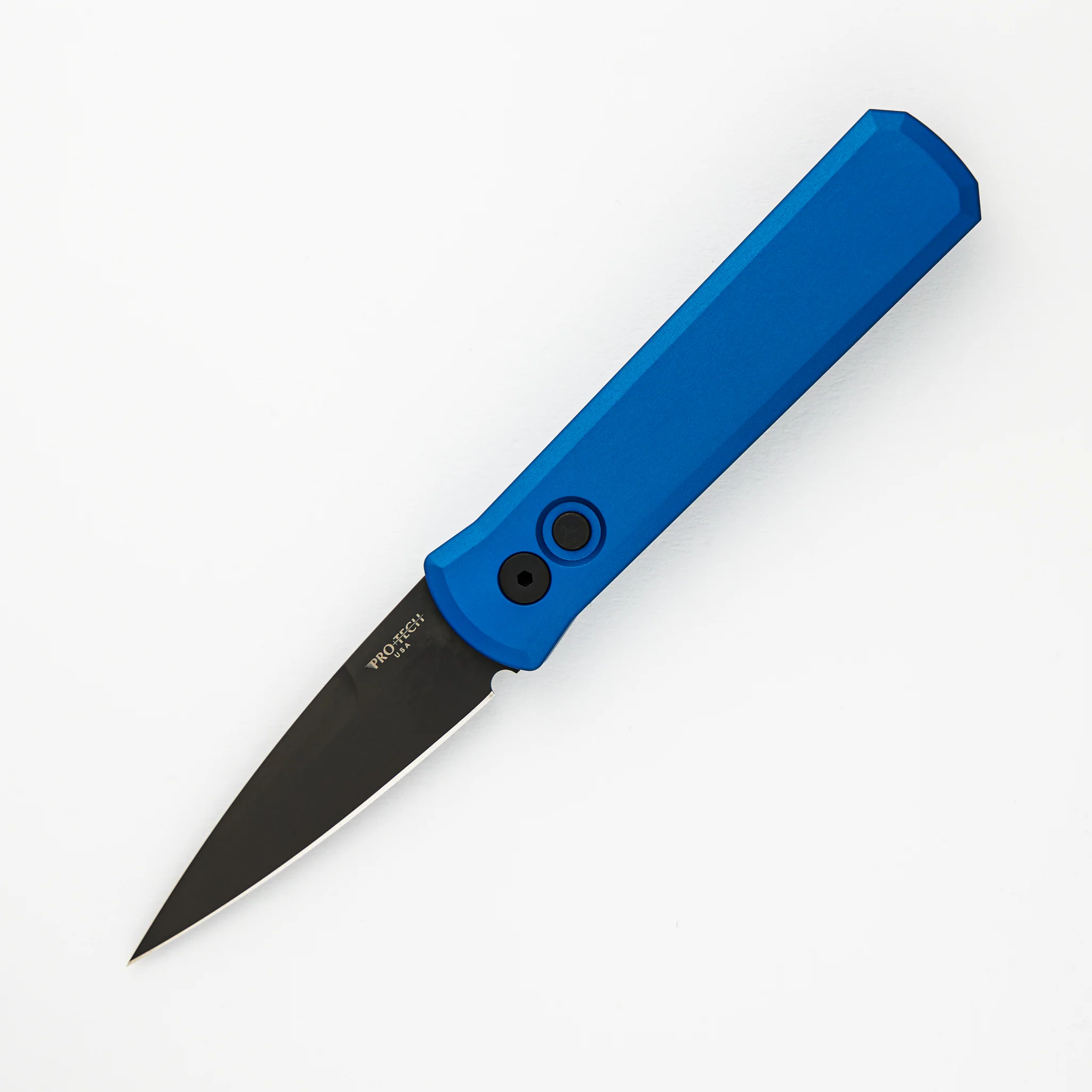 Godson – Dark Blue Handle – Black 154CM Blade 721-BLUE