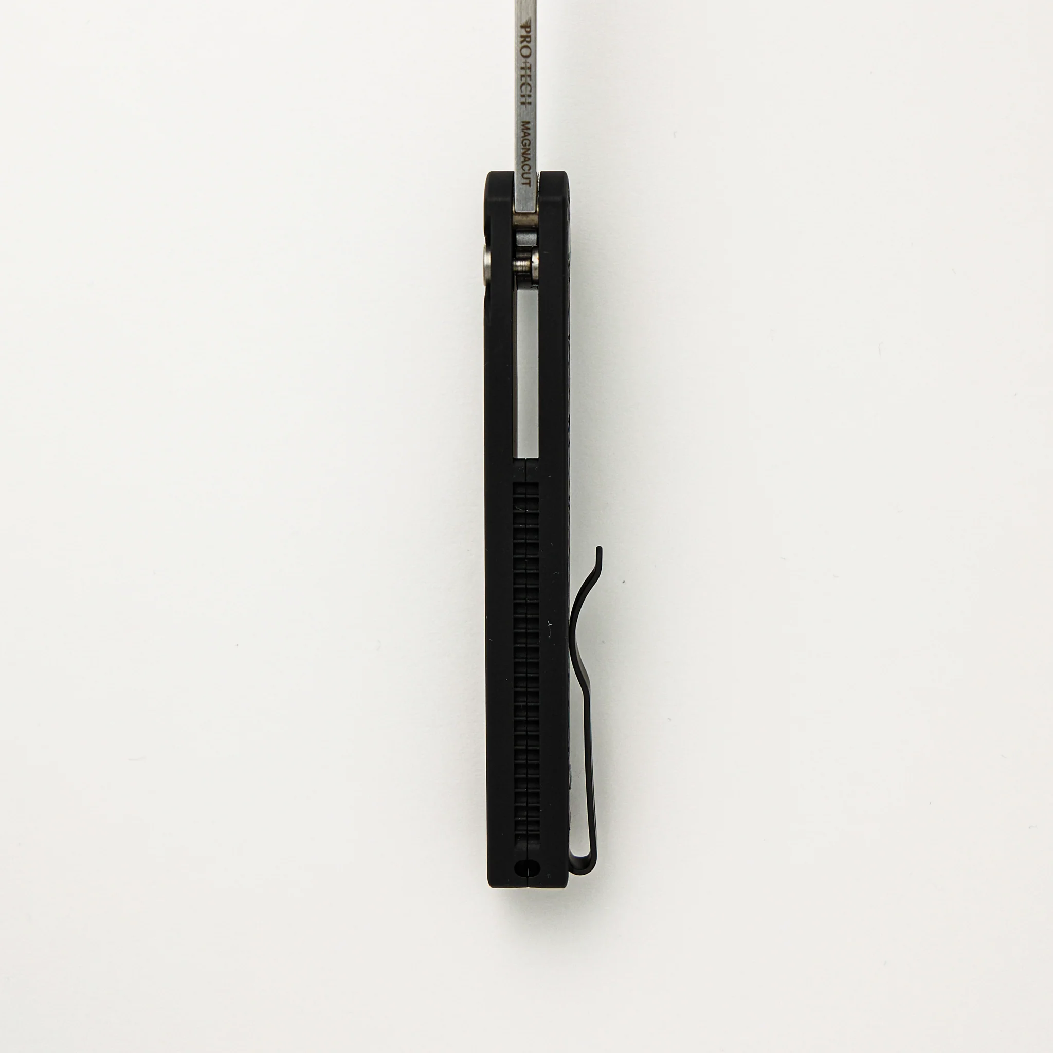 Malibu - 2025 CCKS Spring - Black "Nexus" Textured Handle - Reverse Tanto MagnaCut Blade - Image 7