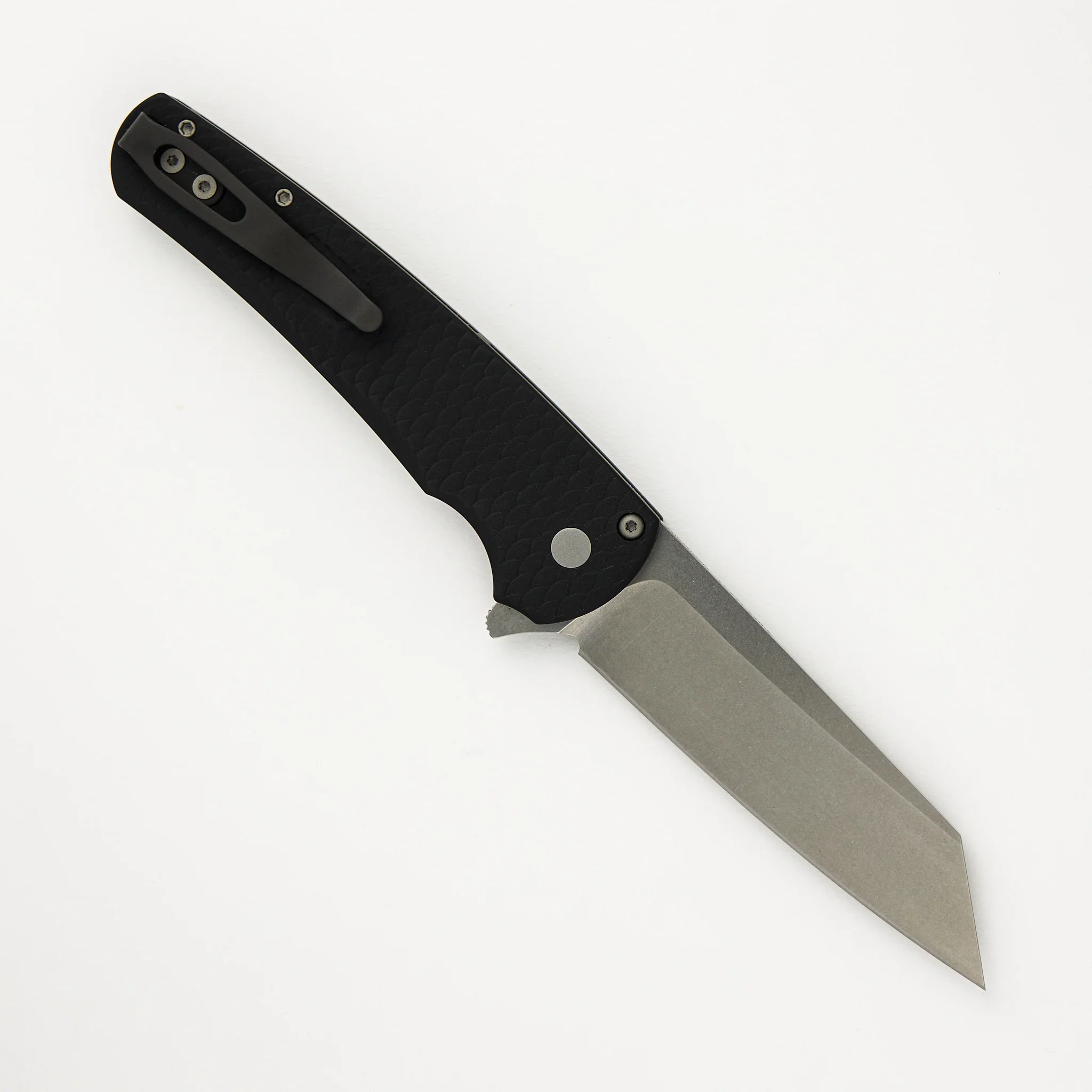 Malibu Flipper - Black Dragon Scale Textured Handle - MagnaCut Blade - 5435 - Image 2