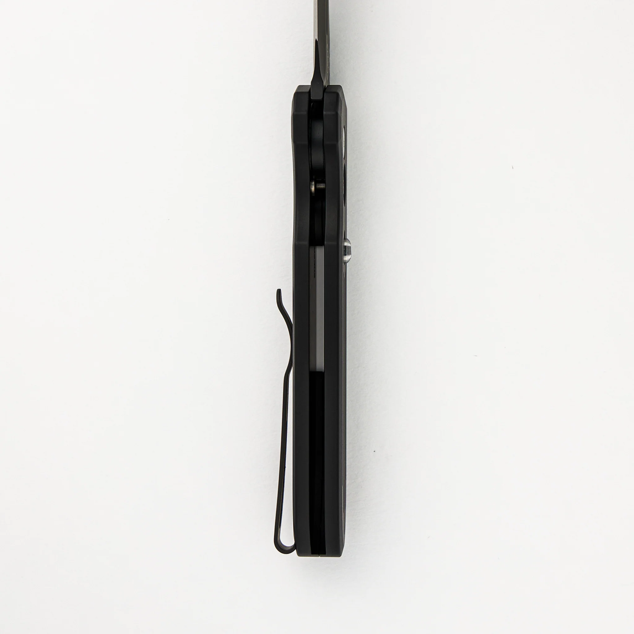 PDW Invictus Auto – Black Handle – Red G10 Push Button – CPM Magnacut Black DLC Blade 1805 - Image 6