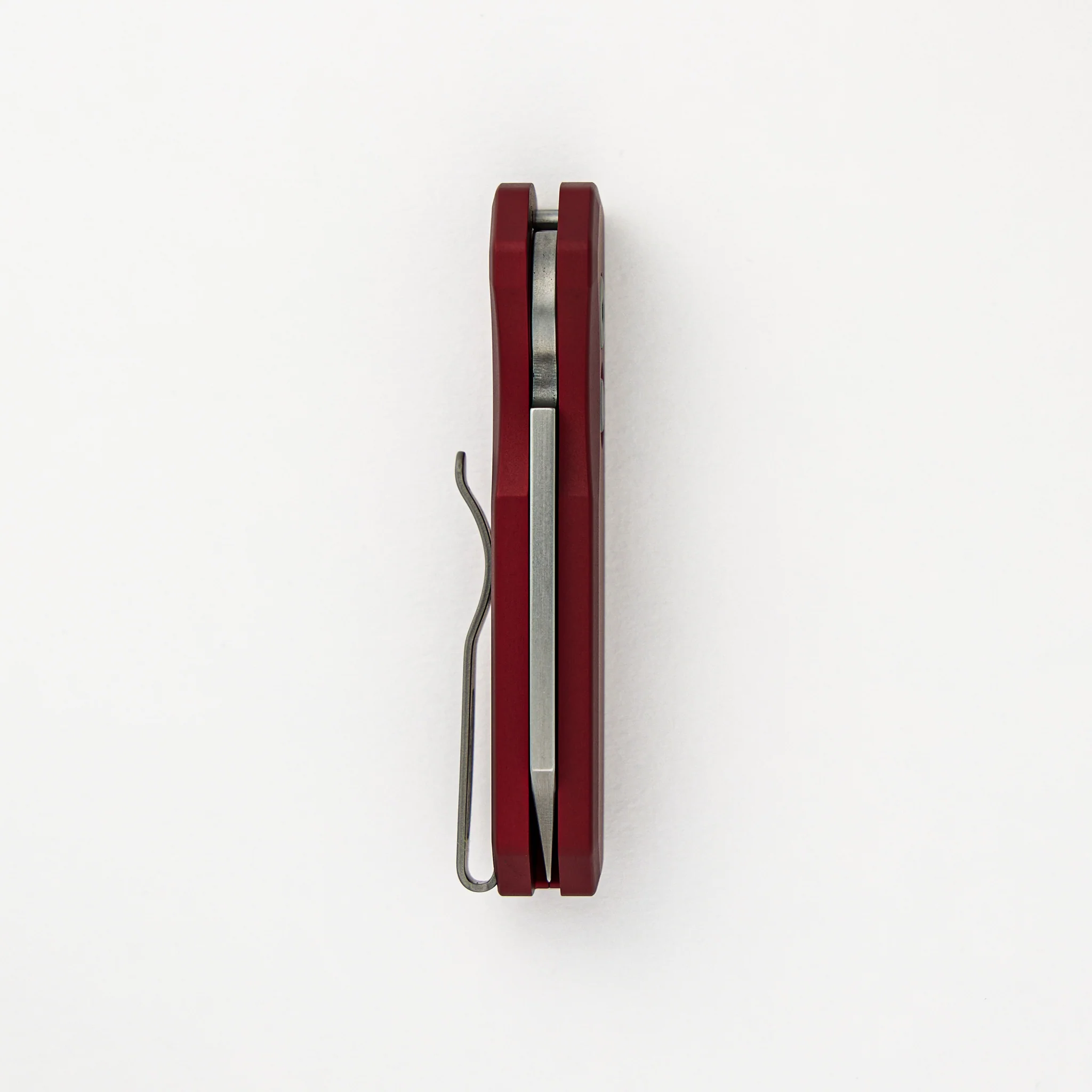 Runt 5 - Red Aluminum Handle - Stonewash Magnacut Reverse Tanto Blade - R5401-RED - Image 5