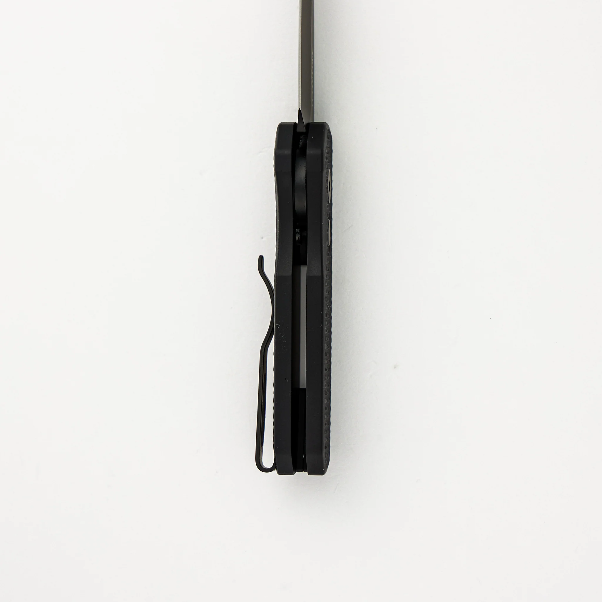 Runt 5 β Textured Black Aluminum Handle β DLC Black Magnacut Reverse Tanto Blade β R5406 - Image 6