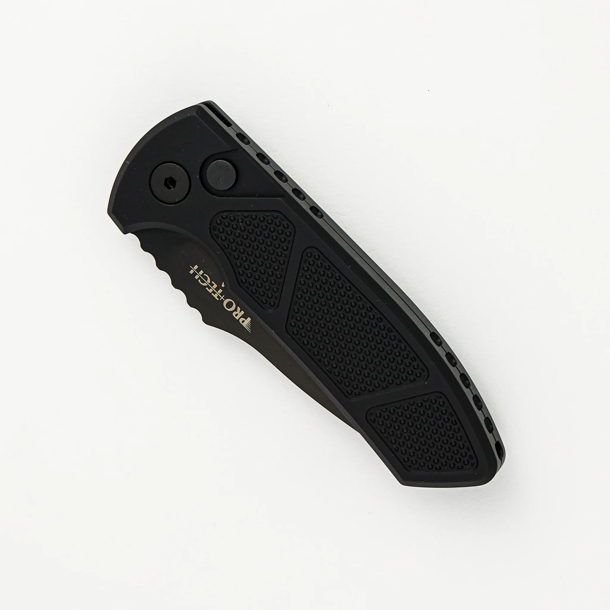 SBR β Black Handle W- Knurling β Black S35VN Blade LG407 - Image 3