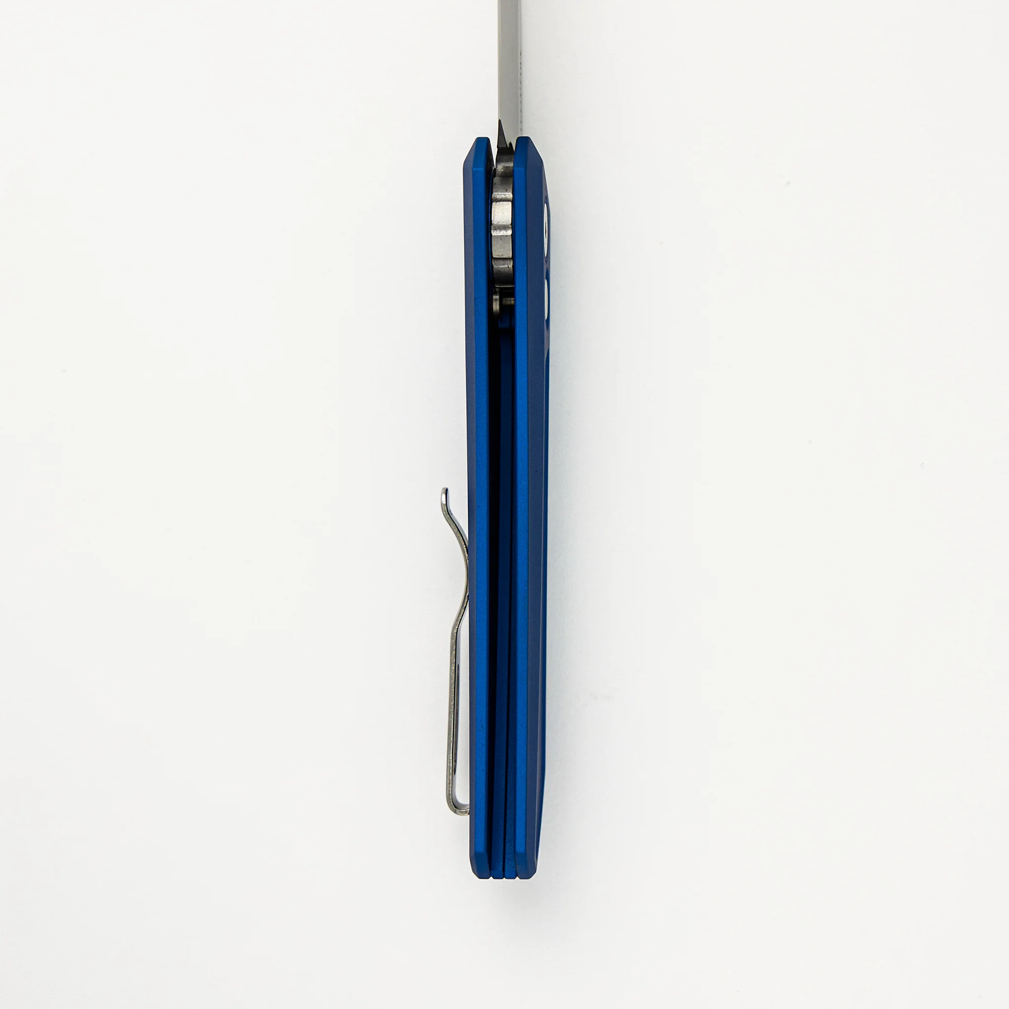 Oligarch - Blue Aluminum Handle - Stonwashed MagnaCut Blade 2024 CCKS Fall DS101-BLUE (Sinkevich Design) - Image 6