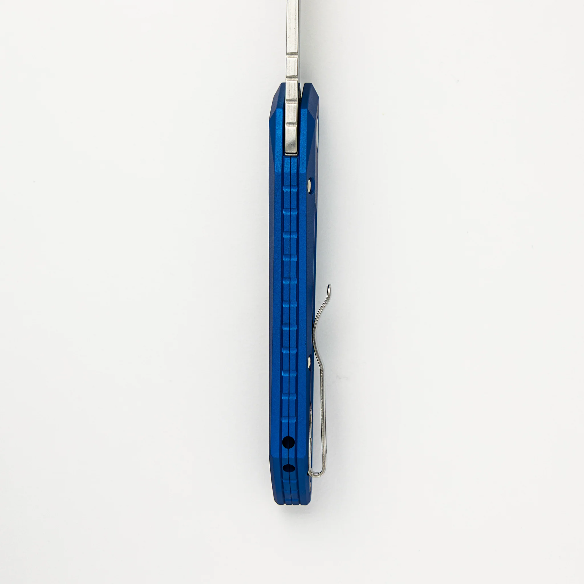 Oligarch - Blue Aluminum Handle - Stonwashed MagnaCut Blade 2024 CCKS Fall DS101-BLUE (Sinkevich Design) - Image 7