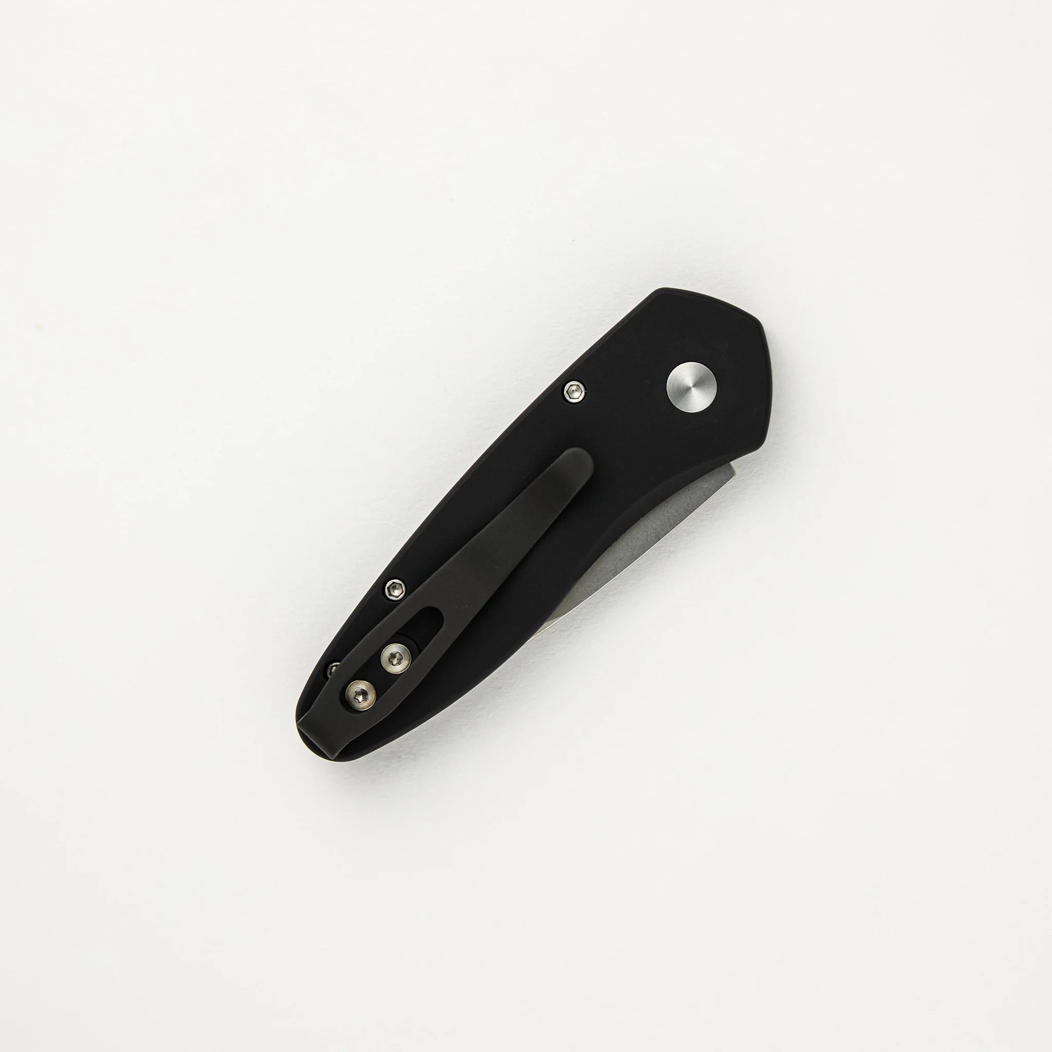 Sprint - Solid Black Aluminum Handle - Stonewash S35-VN Blade - 2905 - Image 4