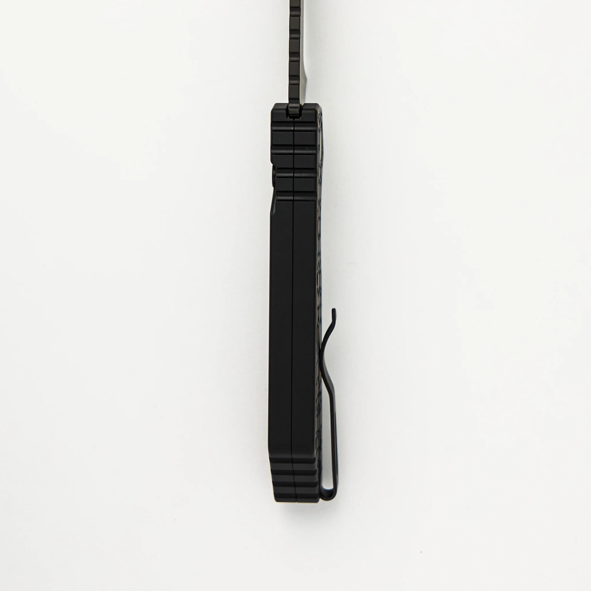 PT+ Auto ā Black Gridlock Textured Handle - DLC Black MagnaCut Blade (Strider Design) - Image 7