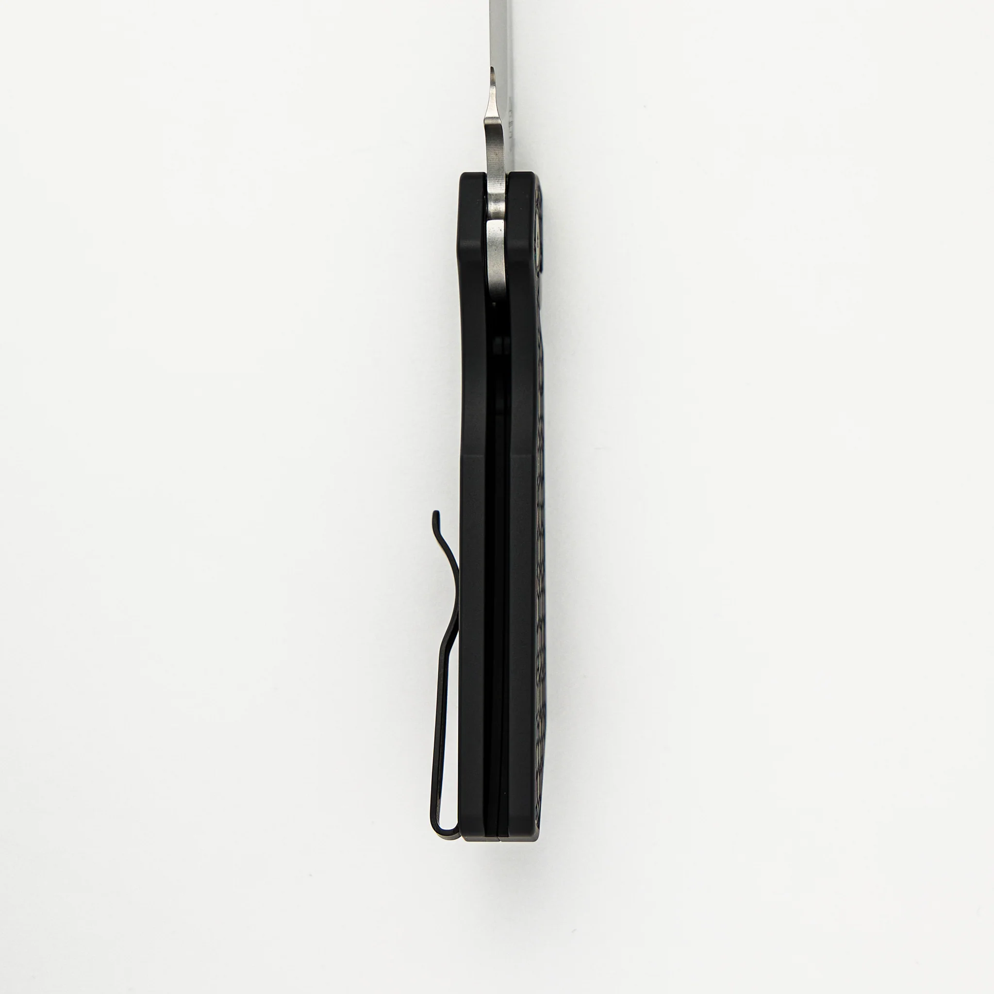 PT+ Auto – Black Gridlock Textured Handle - Stonewash MagnaCut Blade (Strider Design) - Image 6