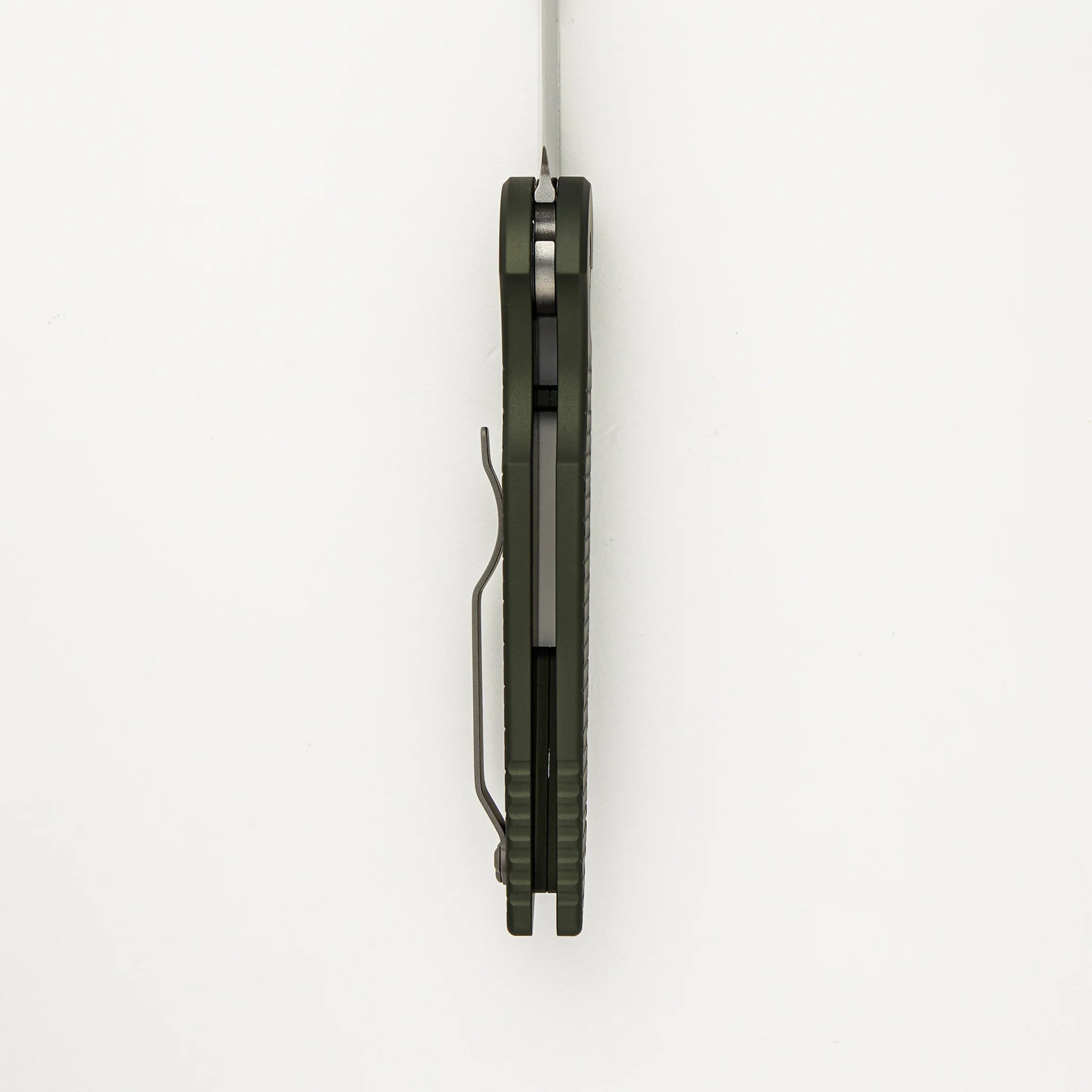 Tactical Response 3 - TR-3 X1 SW Green - Green "Fish Scale" Handle - Stonewash 154CM Blade - Image 6