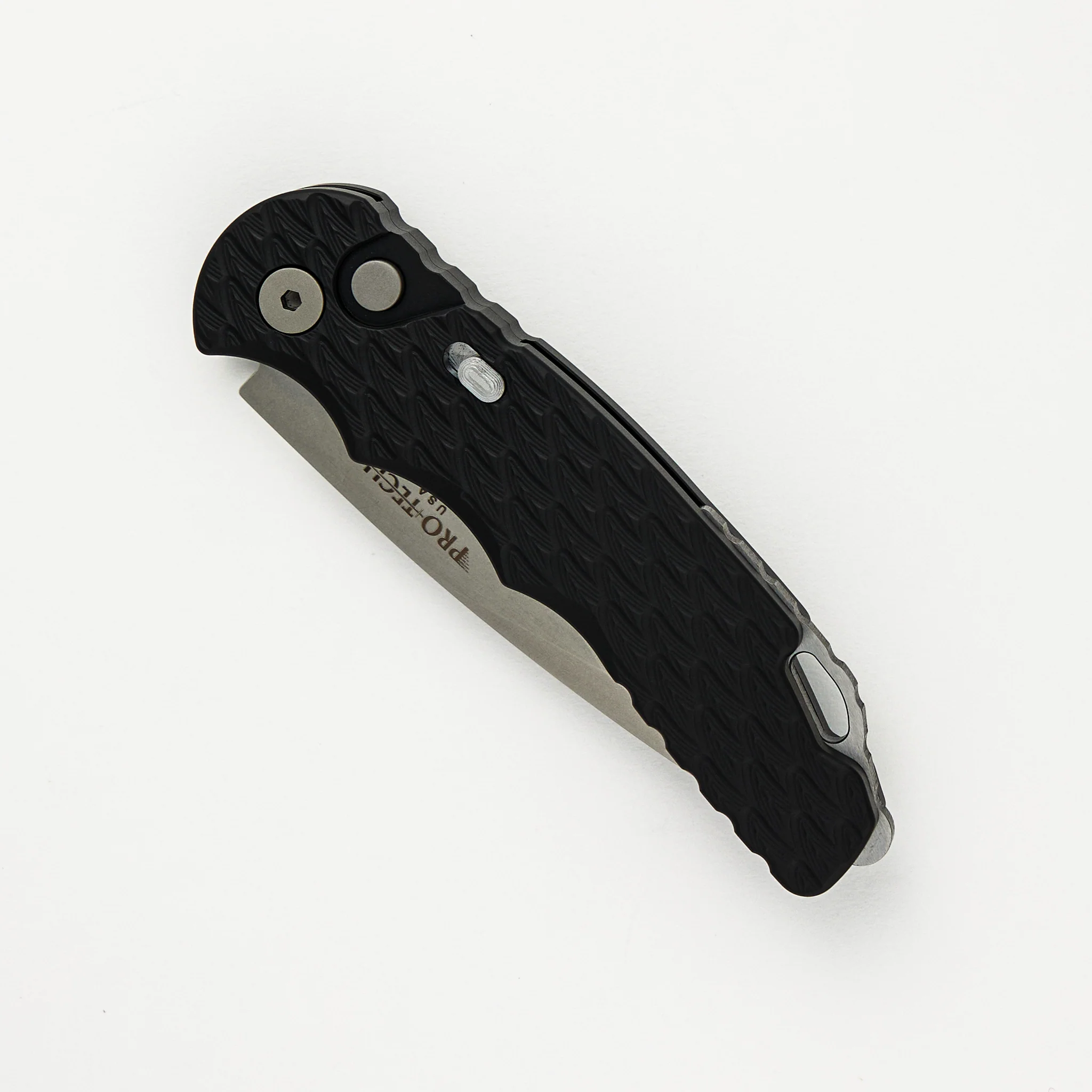 Tactical Response 5 Auto – Black Handle W/ Feather Texture - S35VN Blade - T505 F - Image 3