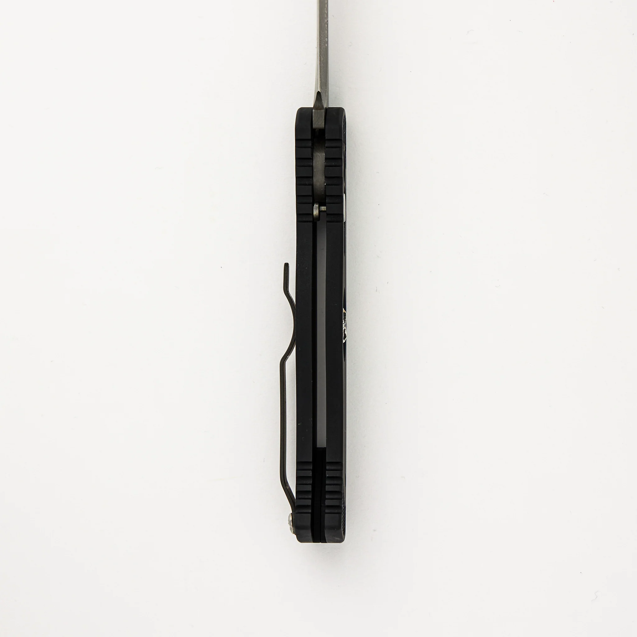 "Limited Edition" TR-2 - Black Aluminum Handle W/ Shaw Skull - Chad Nichols Blade - Custom #34 of 40 - Image 6