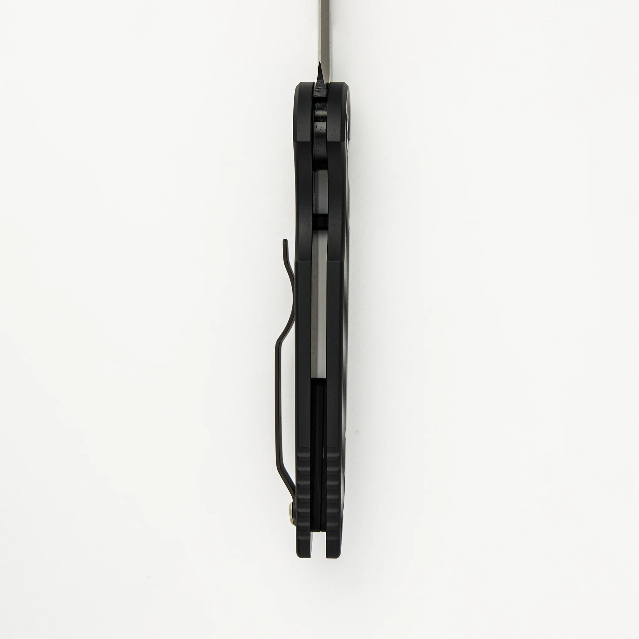 TR-3 - 2024 BLADEWEST.03 - Black Handle W/ Grooves - 2-Tone DLC MagnaCut Blade - Image 6