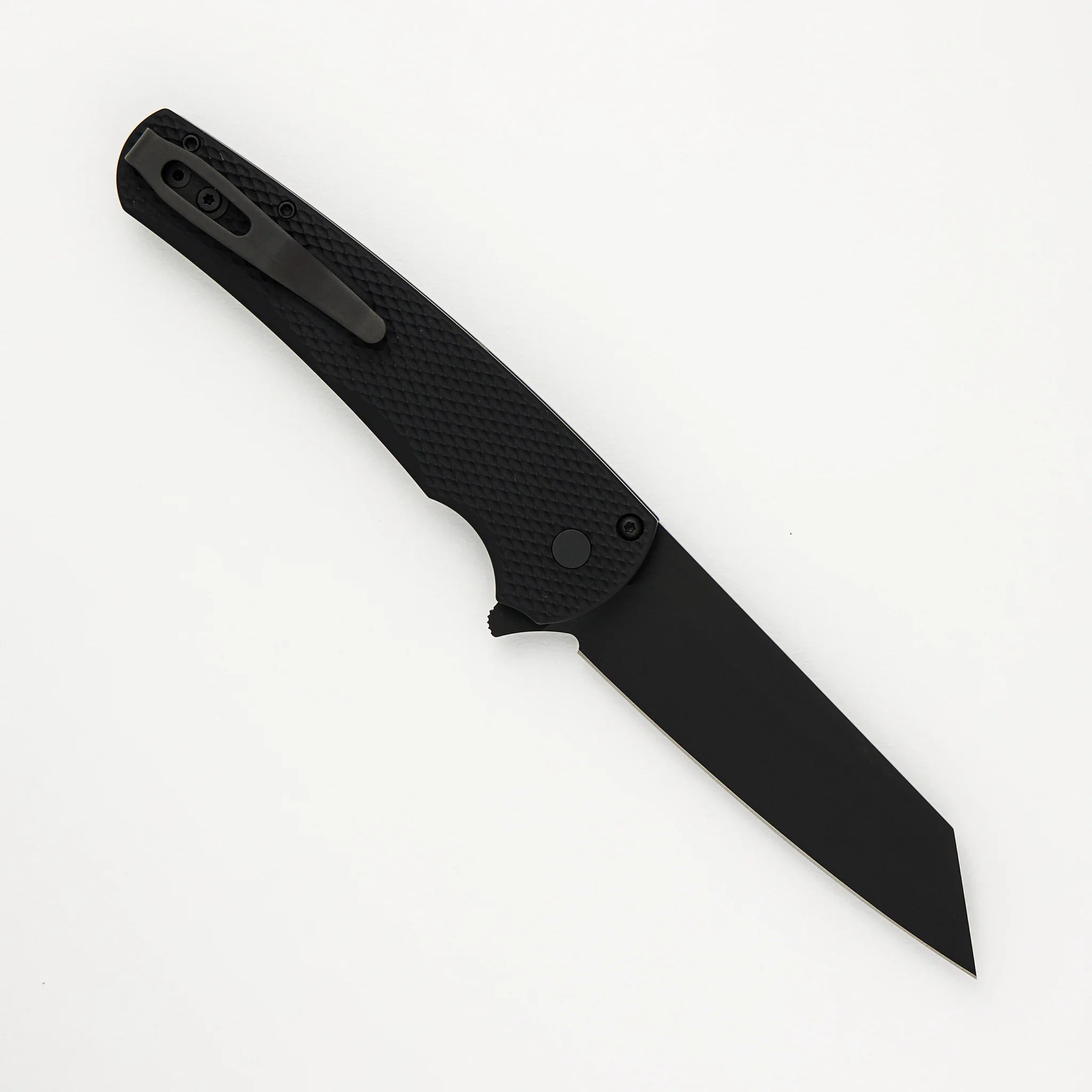 Malibu Flipper 5206 DLC Reverse Tanto CPM 20CV Blade & Pro-Tech/Drop Mordax OD Green CPM 20CV Blade - Image 10