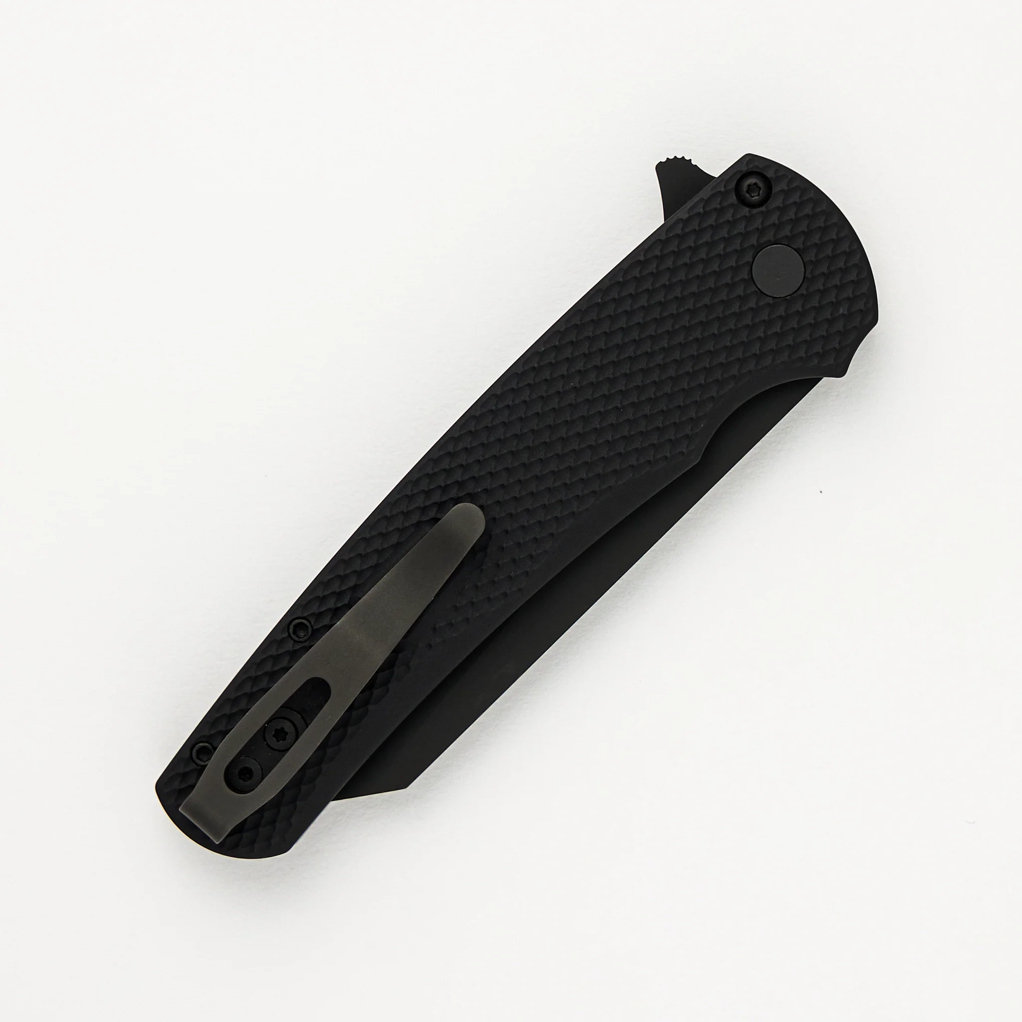 Malibu Flipper 5206 DLC Reverse Tanto CPM 20CV Blade & Pro-Tech/Drop Mordax OD Green CPM 20CV Blade - Image 12