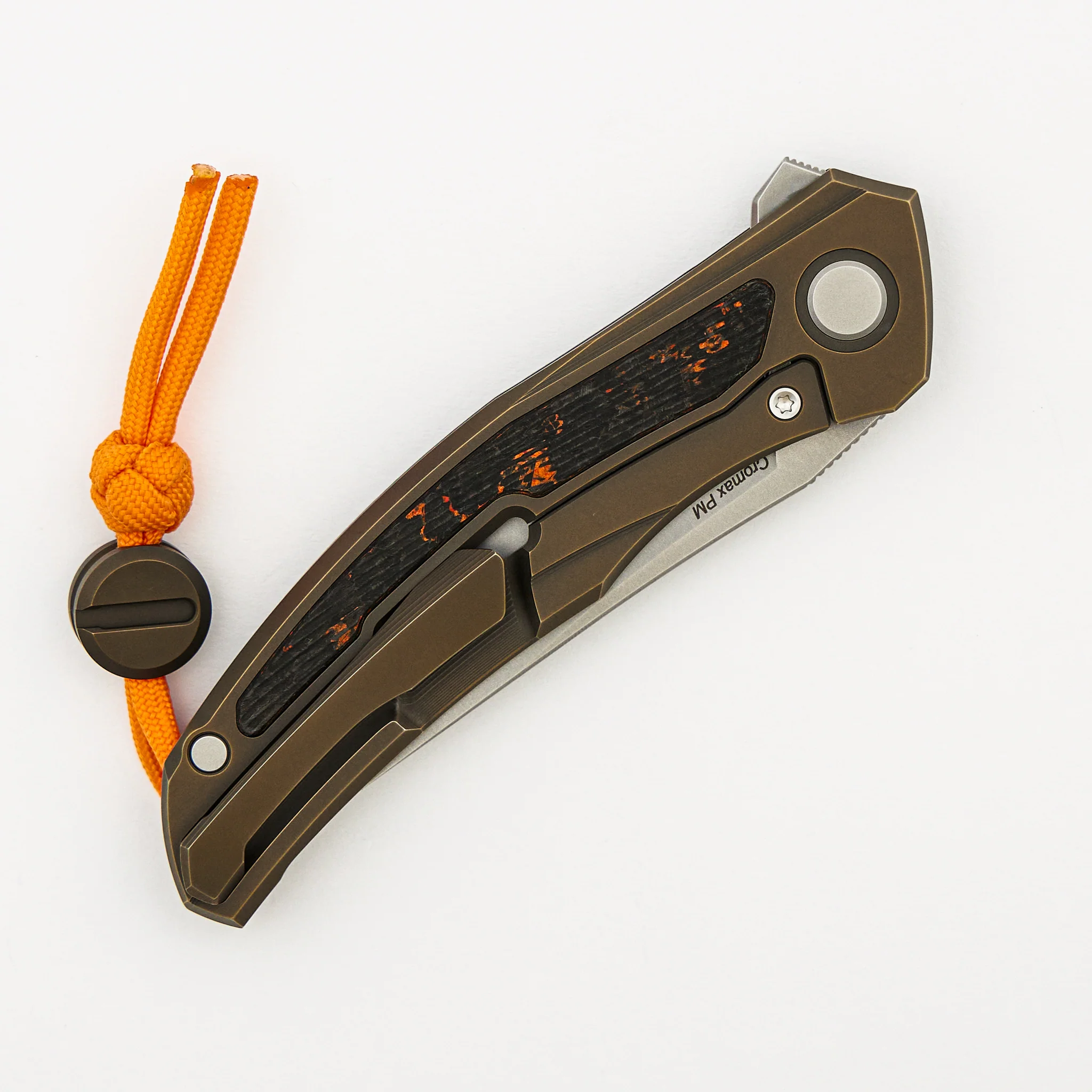 Quantium Halloween Edition - Cromax PM Blade - Titanium/"Halloween" TechnoCarbo W/ Luminofor Handle - MRBS - Image 4