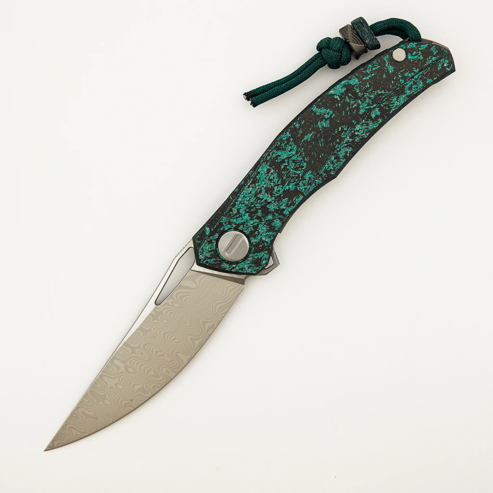 Quantium TKM - Titanium/Teal Magnetic CarboTi Handle - ZDI-E Blade - MRBS