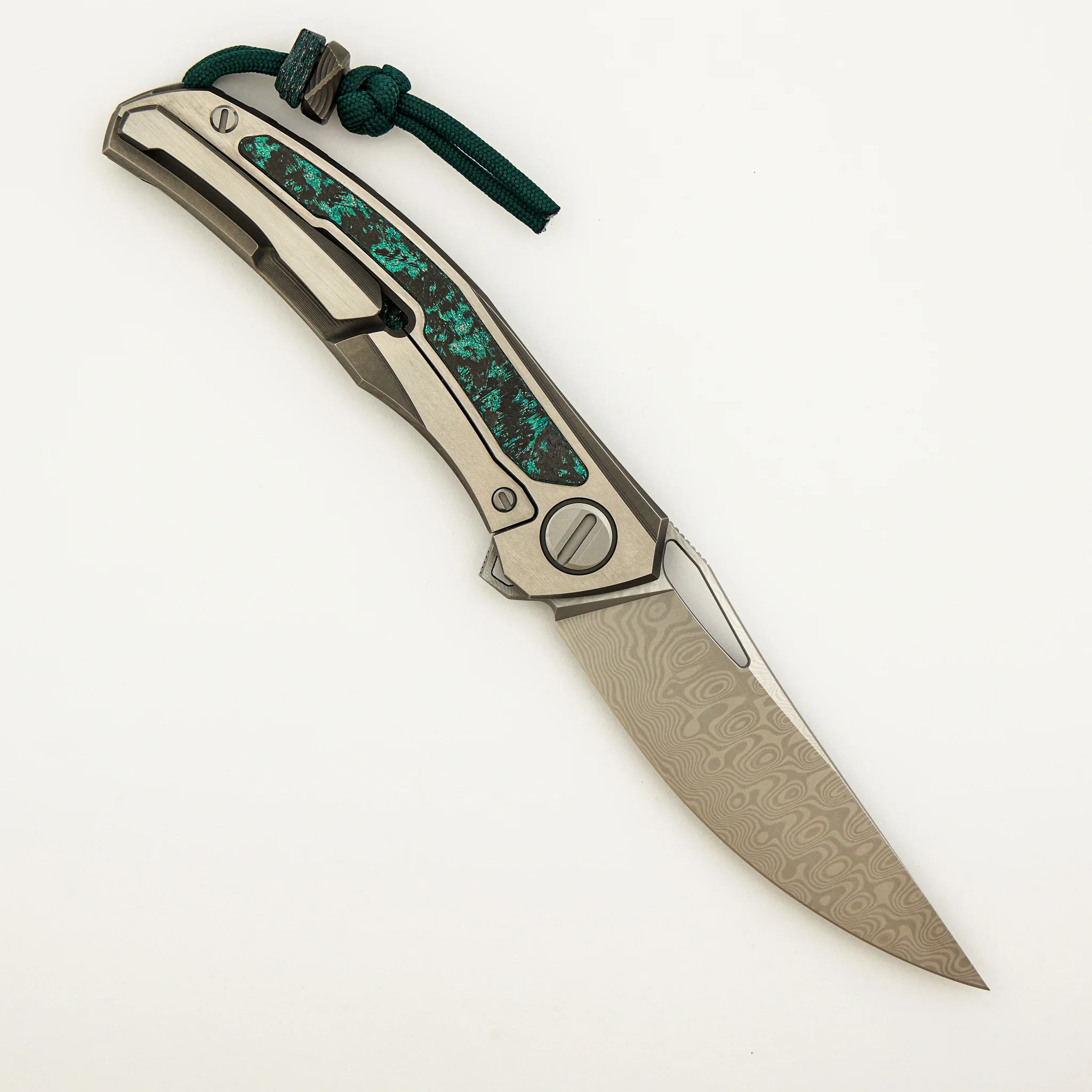Quantium TKM - Titanium/Teal Magnetic CarboTi Handle - ZDI-E Blade - MRBS - Image 2