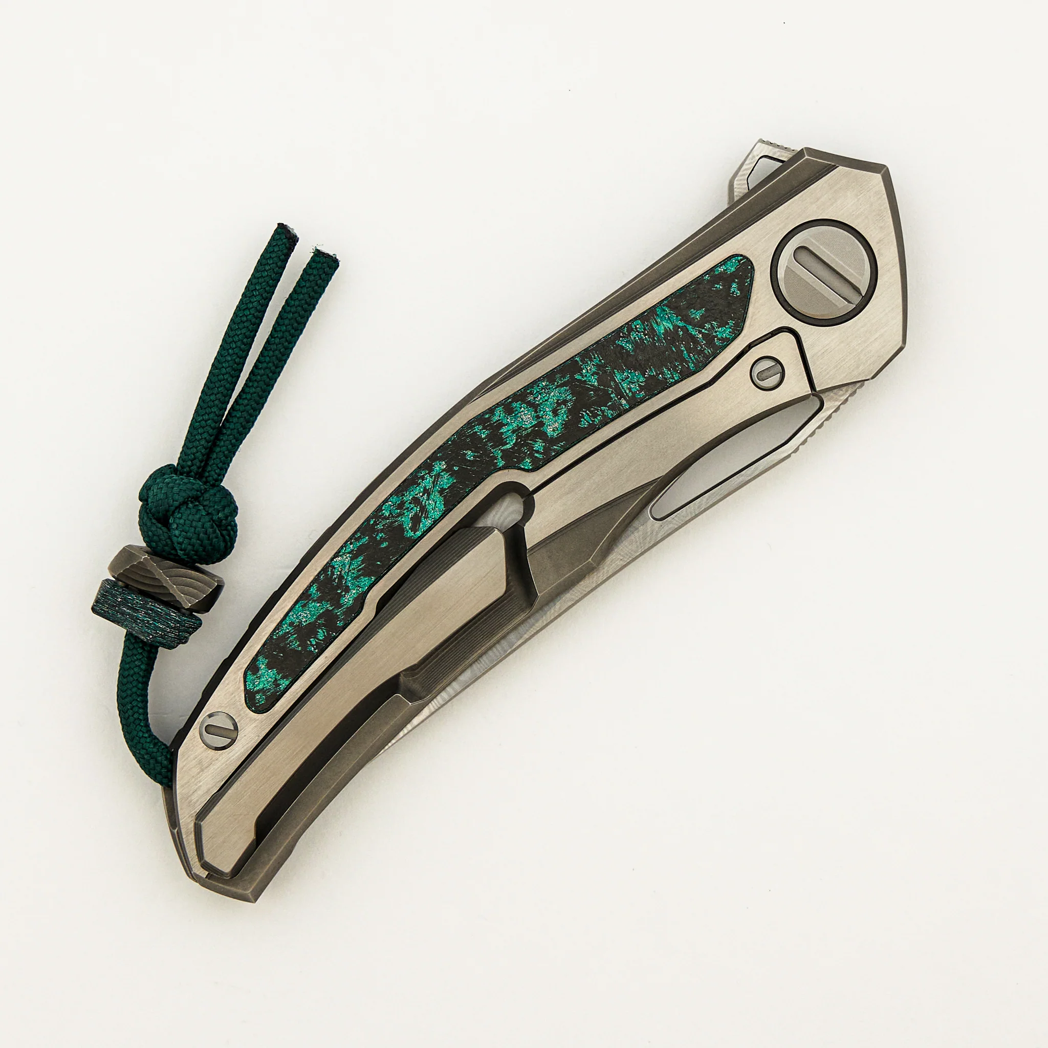Quantium TKM - Titanium/Teal Magnetic CarboTi Handle - ZDI-E Blade - MRBS - Image 4