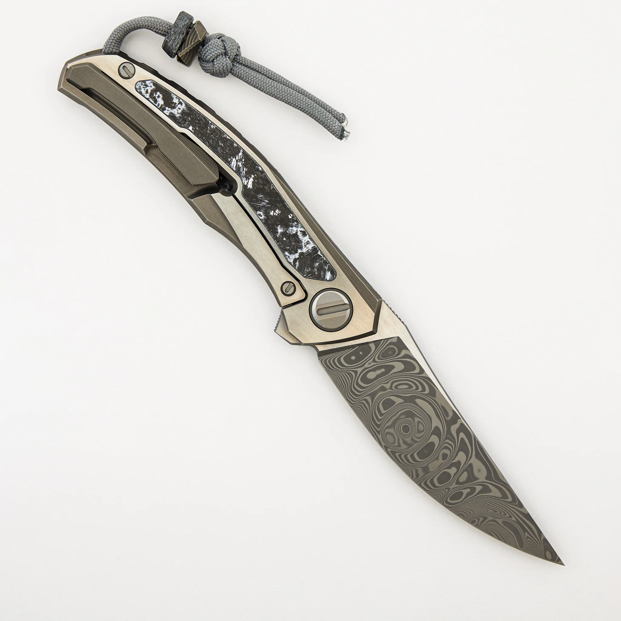 Quantium WKM - Titanium/White CarboTi Handle - ZDI-E Blade - MRBS - Image 2