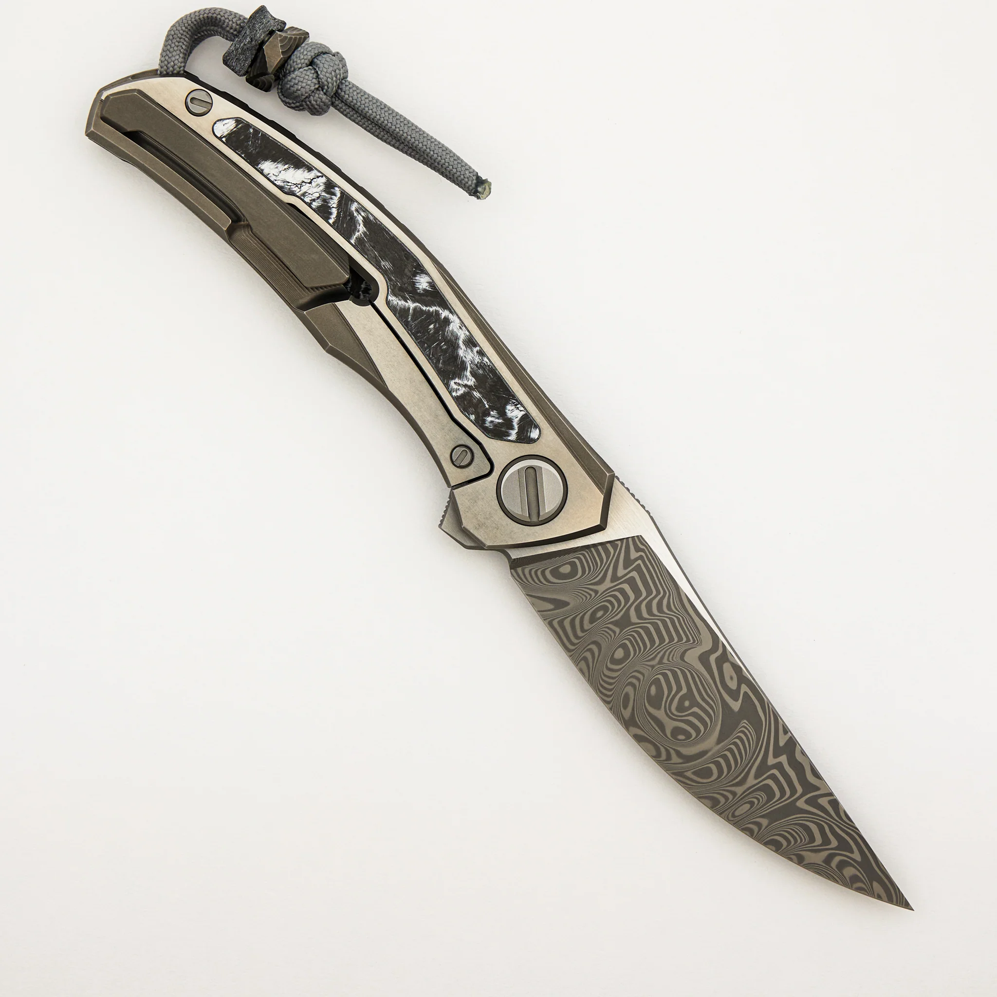 Quantium WKM - Titanium/White CarboTi Handle - ZDI-E Blade - MRBS - Image 2